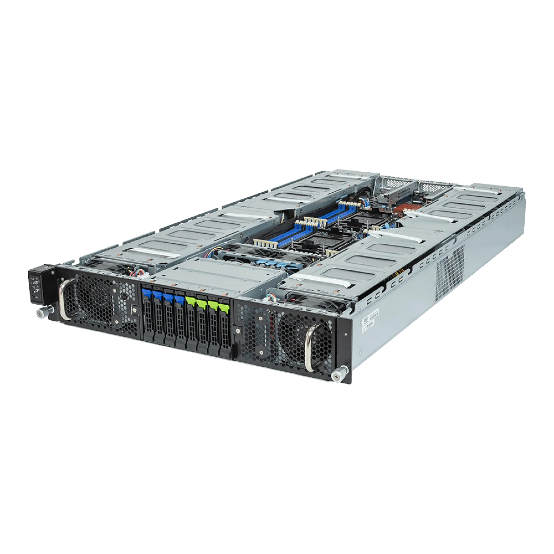 G293-S40-AAP1 Gigabyte angle view Gigabyte G293-S40-AAP1 angle view