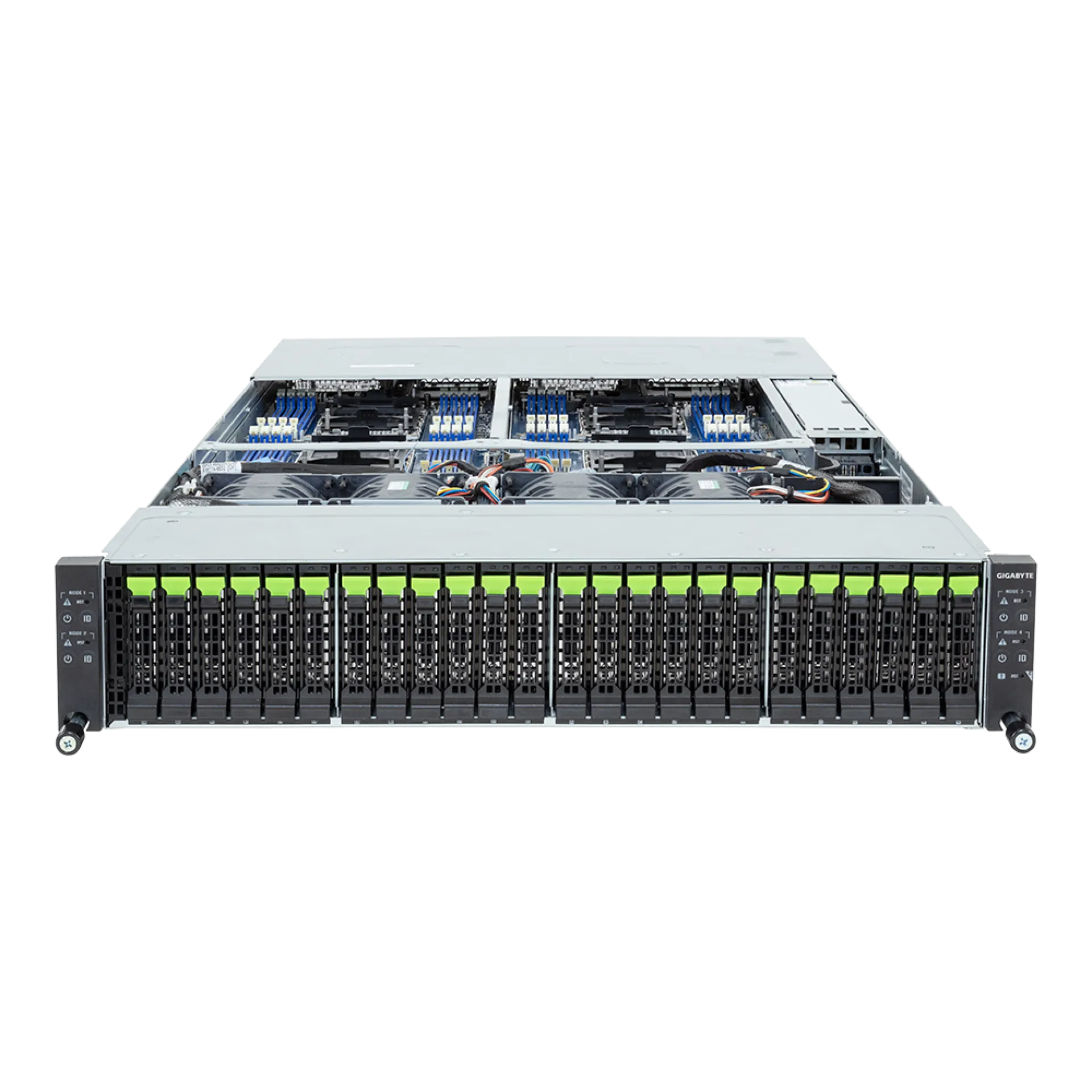 H274-S60-AAW1 Gigabyte front view Gigabyte H274-S60-AAW1 front view