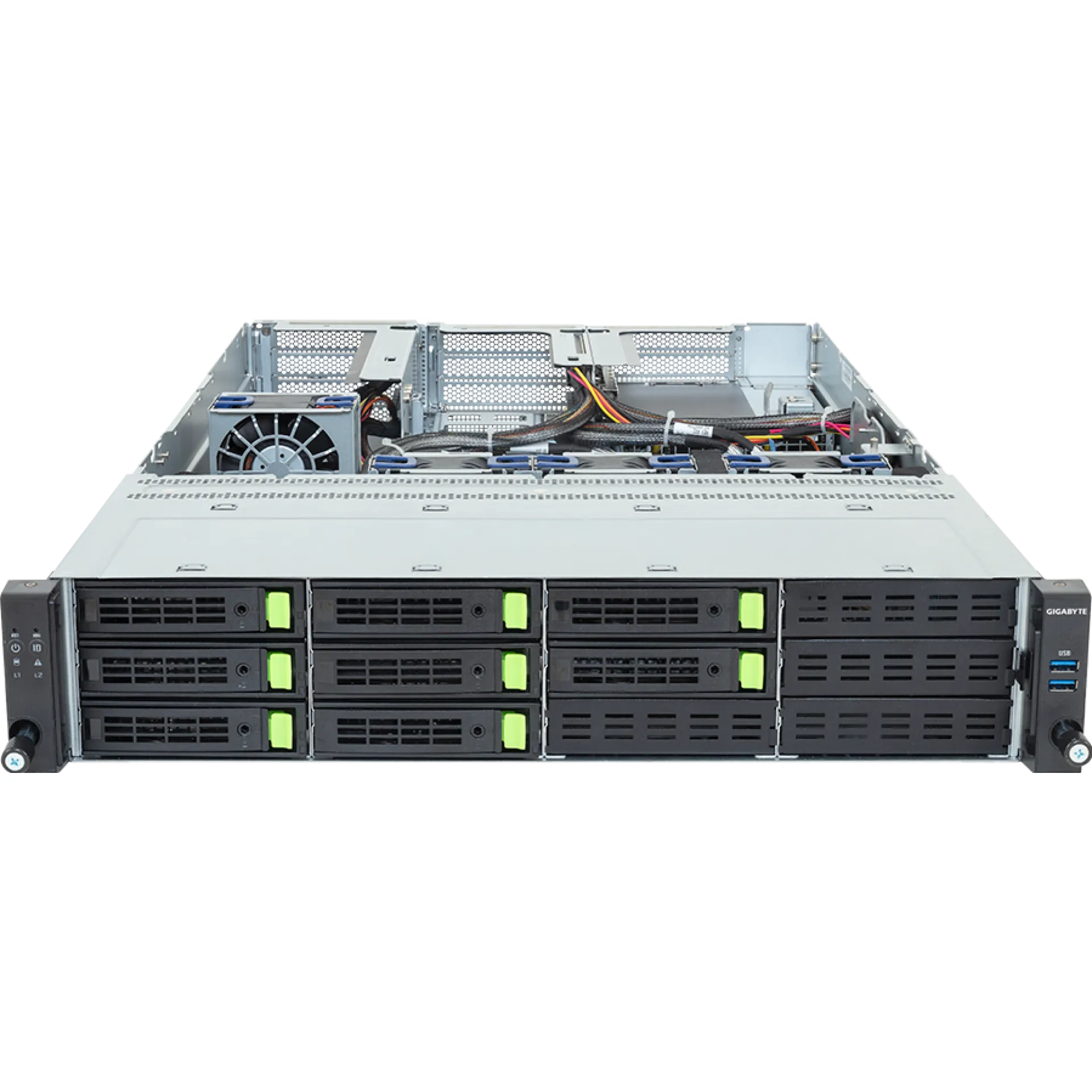 Gigabyte R264-SG2-AAS1 front view 