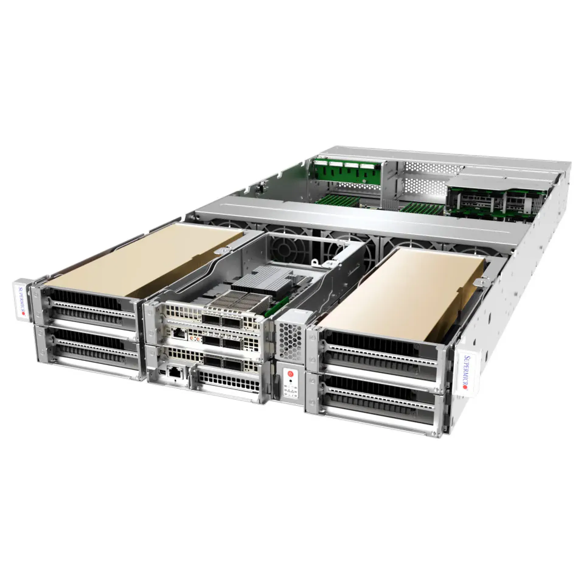 SYS-212GB-FNR Supermicro angle view Supermicro SYS-212GB-FNR angle view