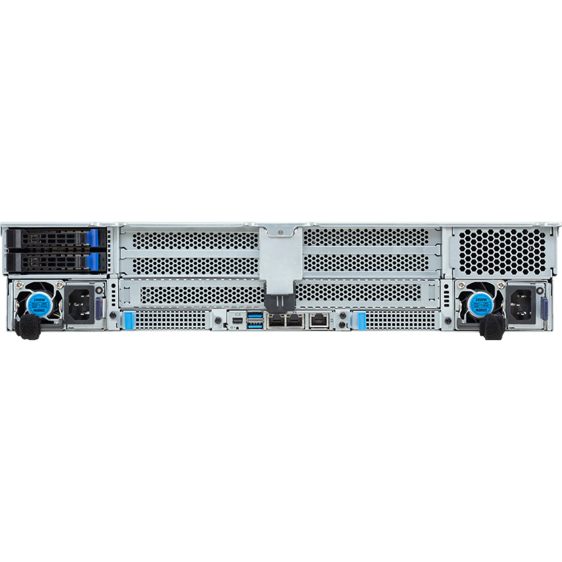 R284-S90-AAJ1 Gigabyte rear view Gigabyte R284-S90-AAJ1 rear view