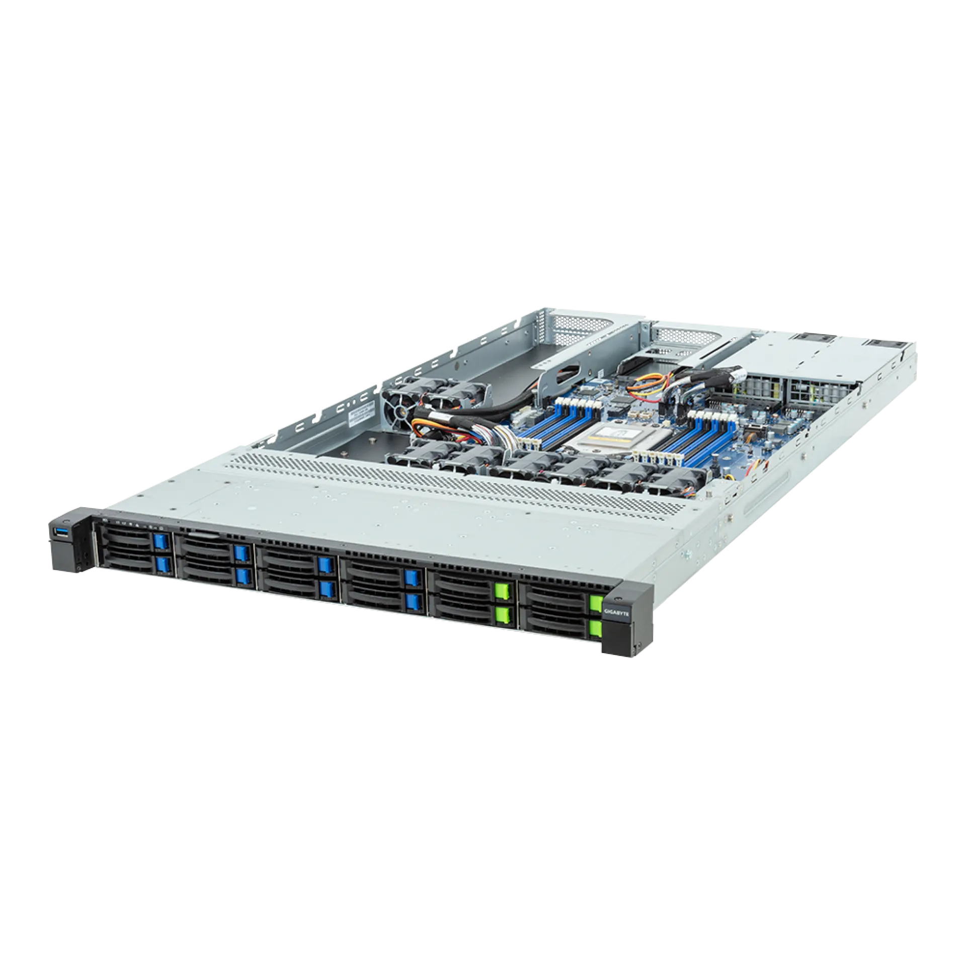 R143-EG2-AAC2 Gigabyte angle view Gigabyte R143-EG2-AAC2 angle view