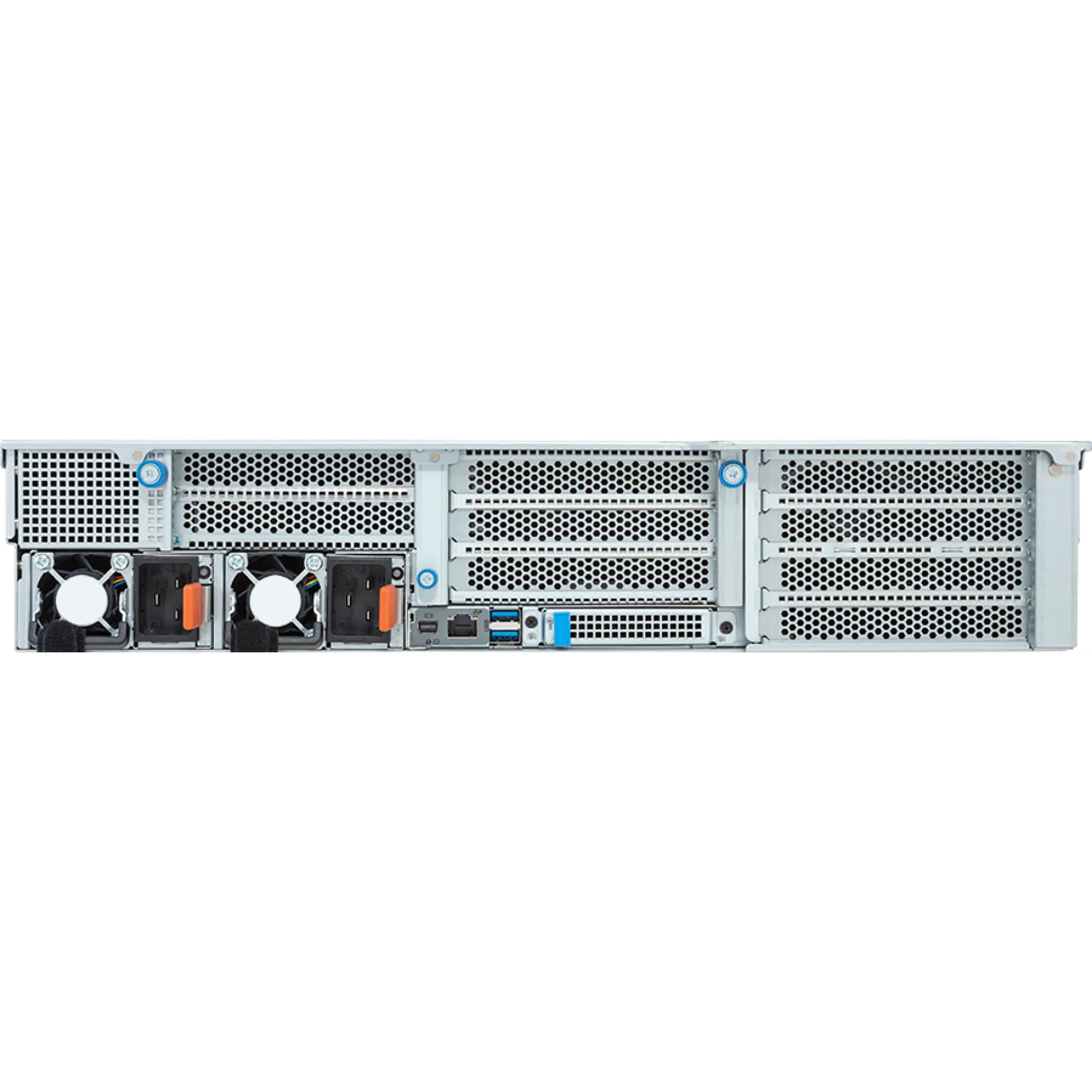 R263-SG0-AAL1 Gigabyte rear view Gigabyte R263-SG0-AAL1 rear view