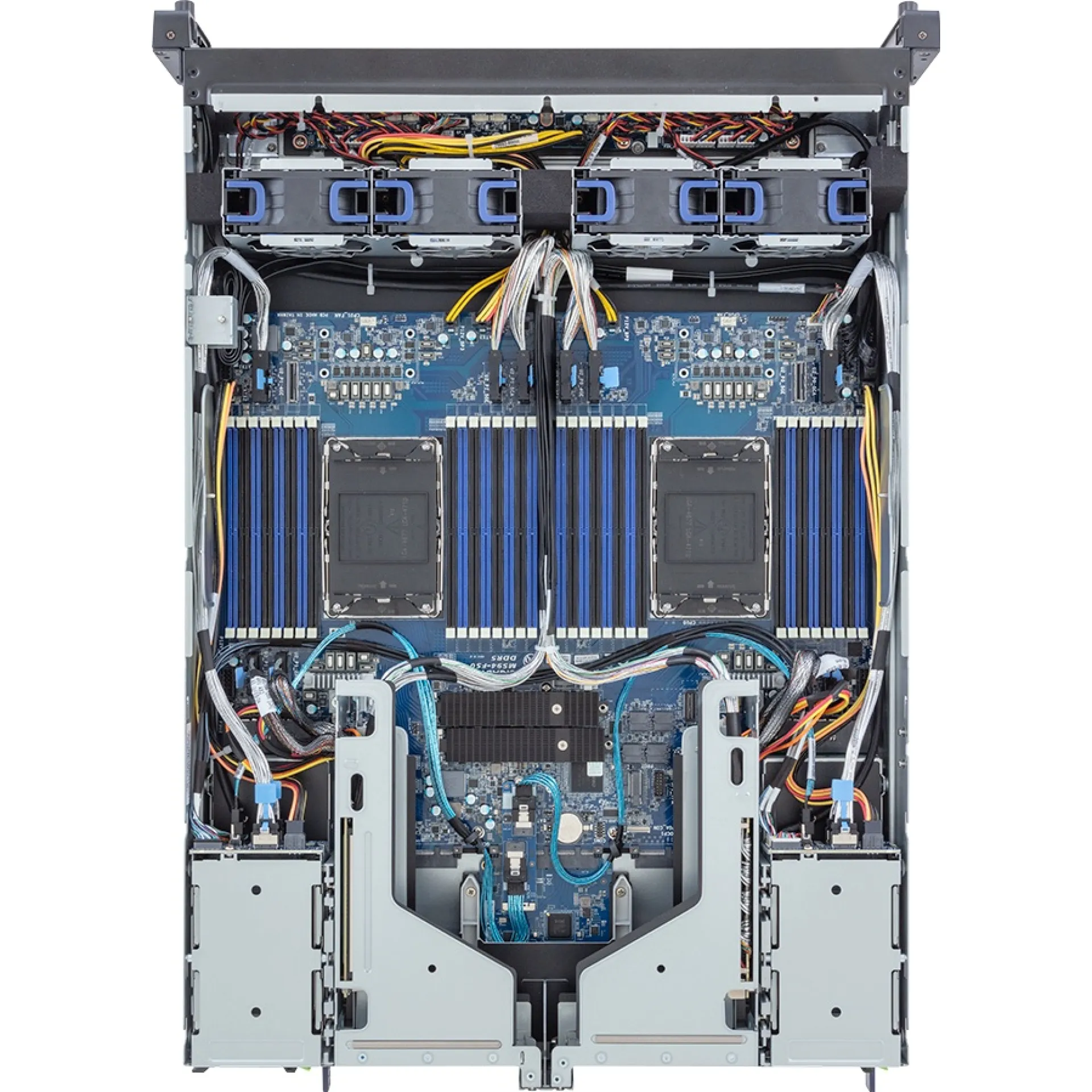 Gigabyte E284-S90-AAJ1 top view 