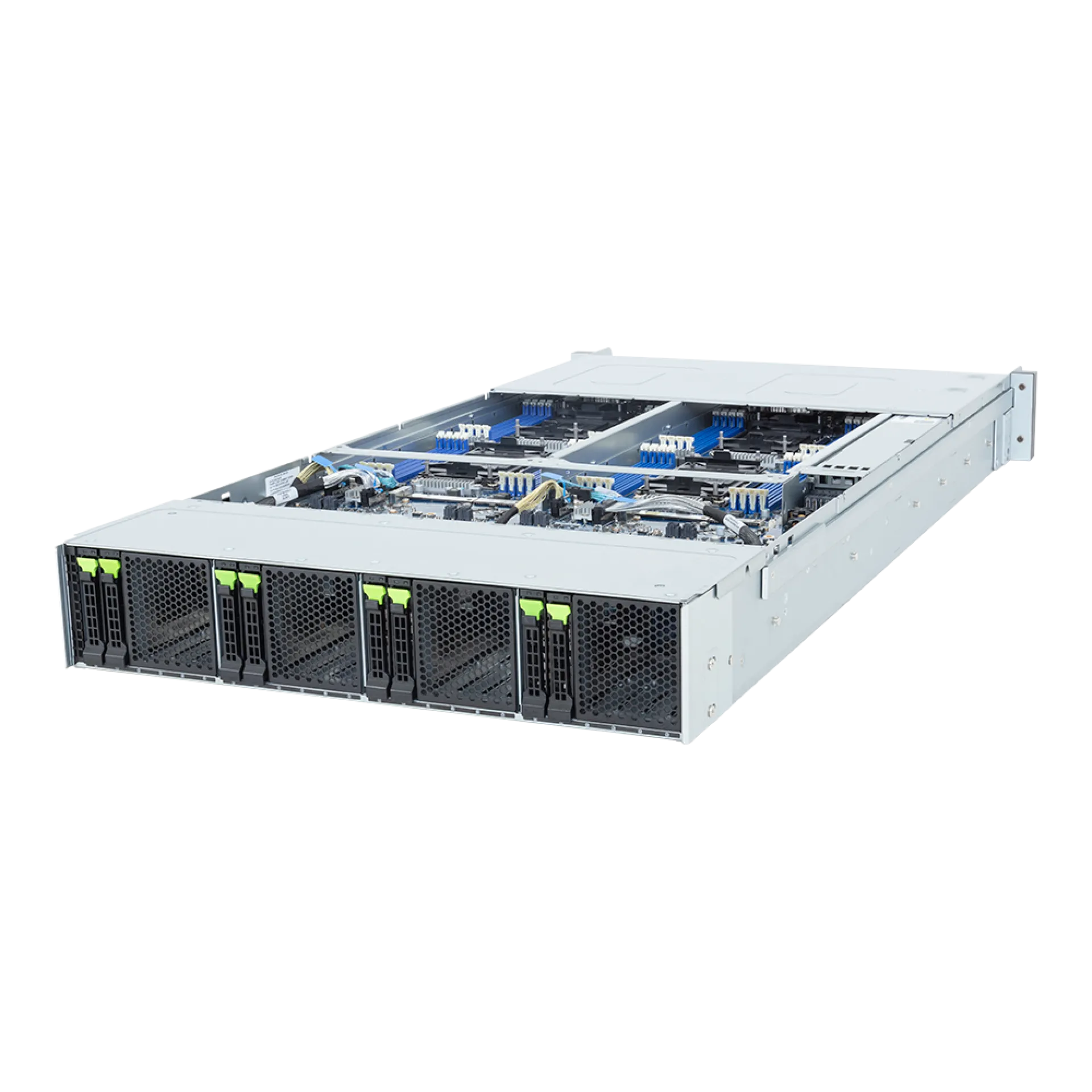 H274-S61-IAW1 Gigabyte angle view Gigabyte H274-S61-IAW1 angle view