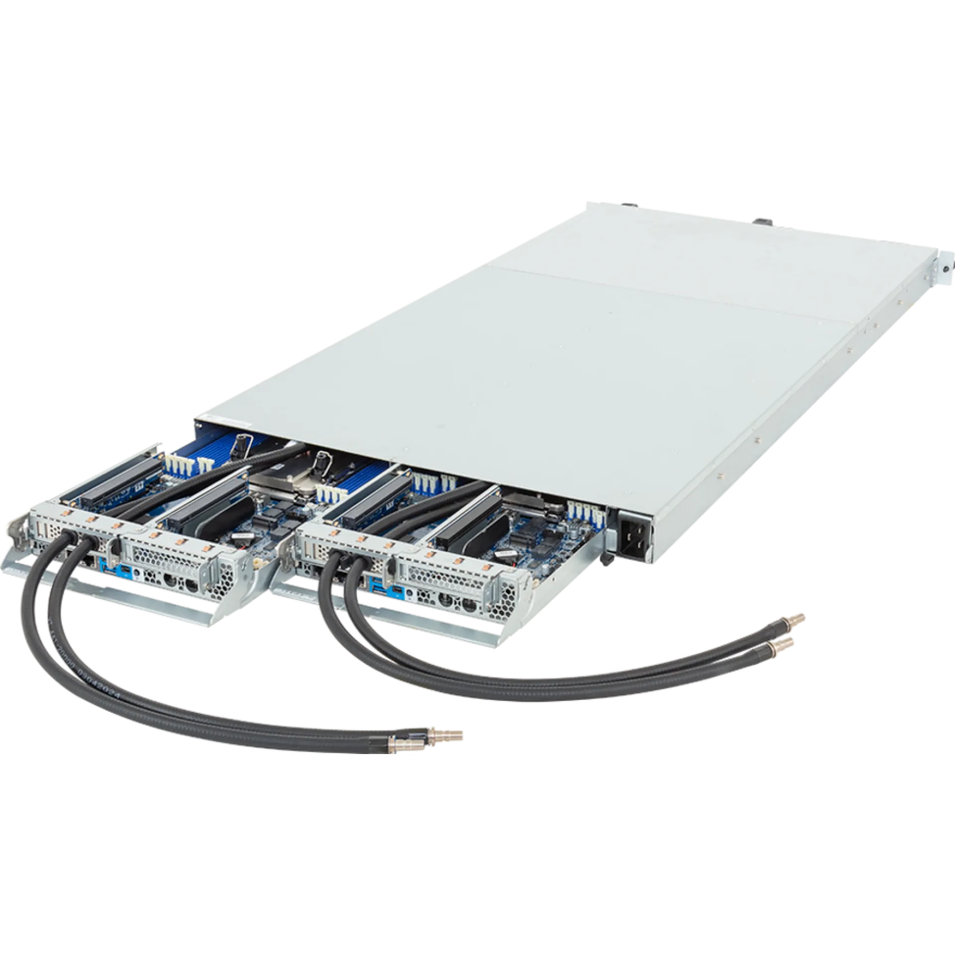 Gigabyte H174-A80-LAS1 angle view 