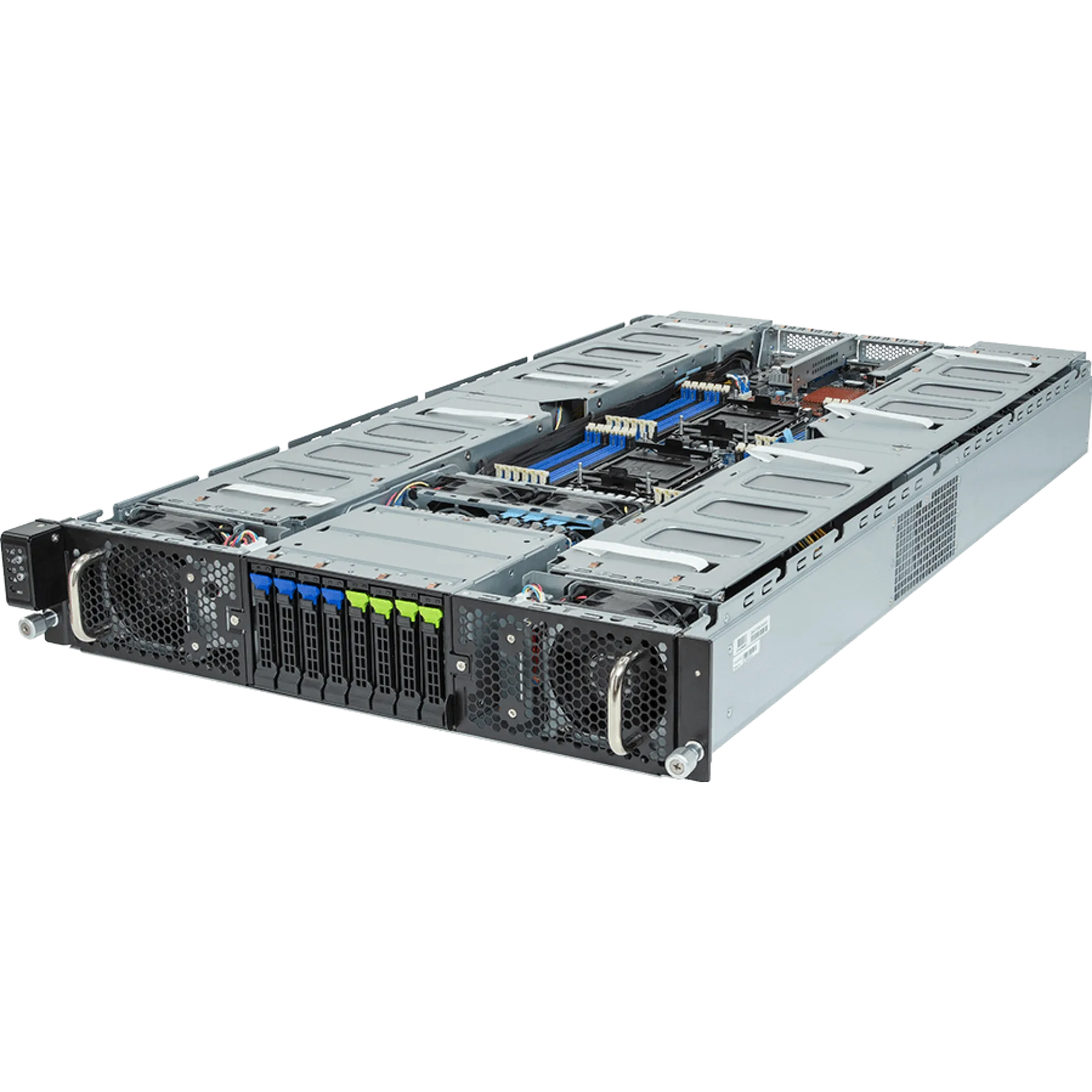 G293-S41-AAP1 Gigabyte angle view Gigabyte G293-S41-AAP1 angle view