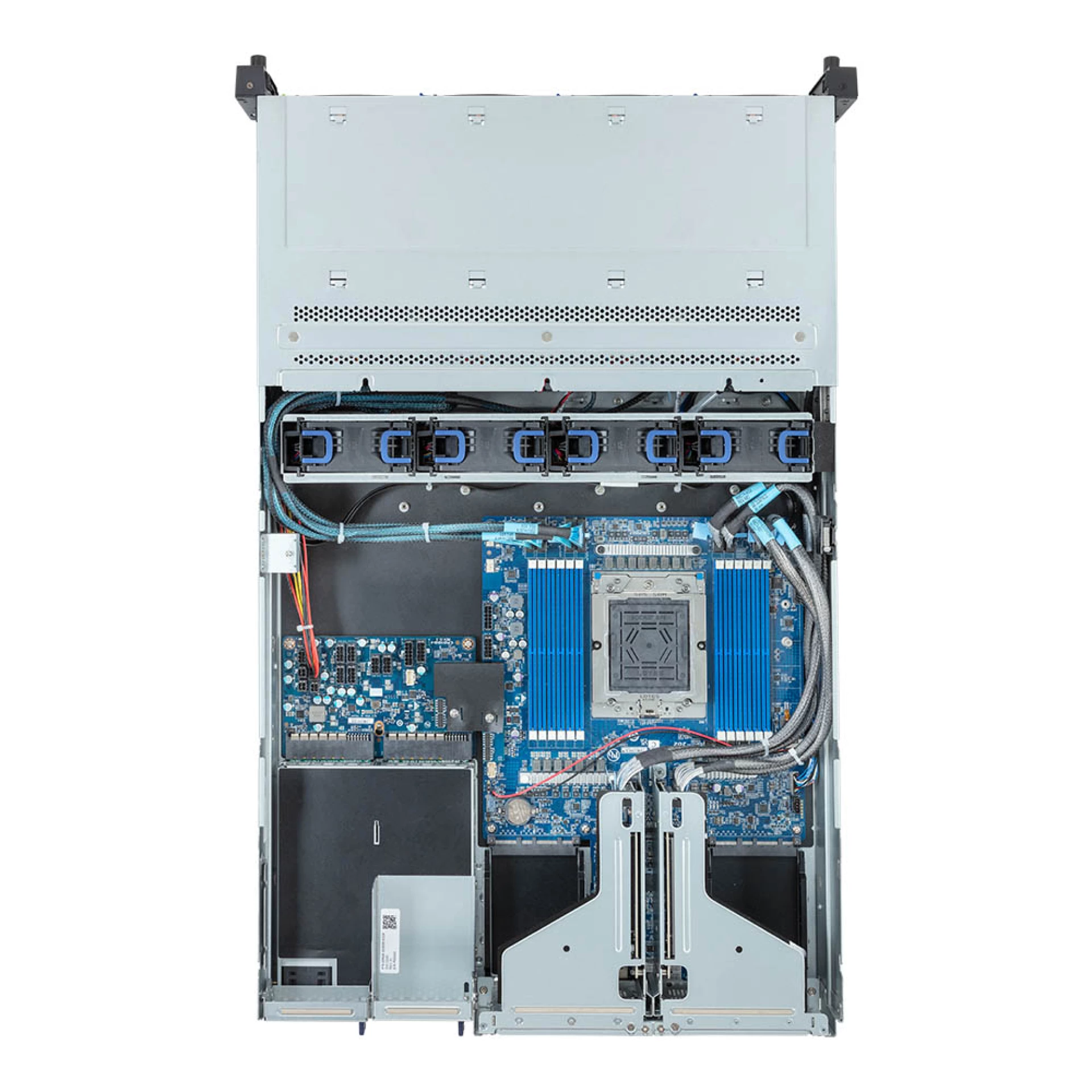 R263-Z30-AAC2 Gigabyte top view Gigabyte R263-Z30-AAC2 top view