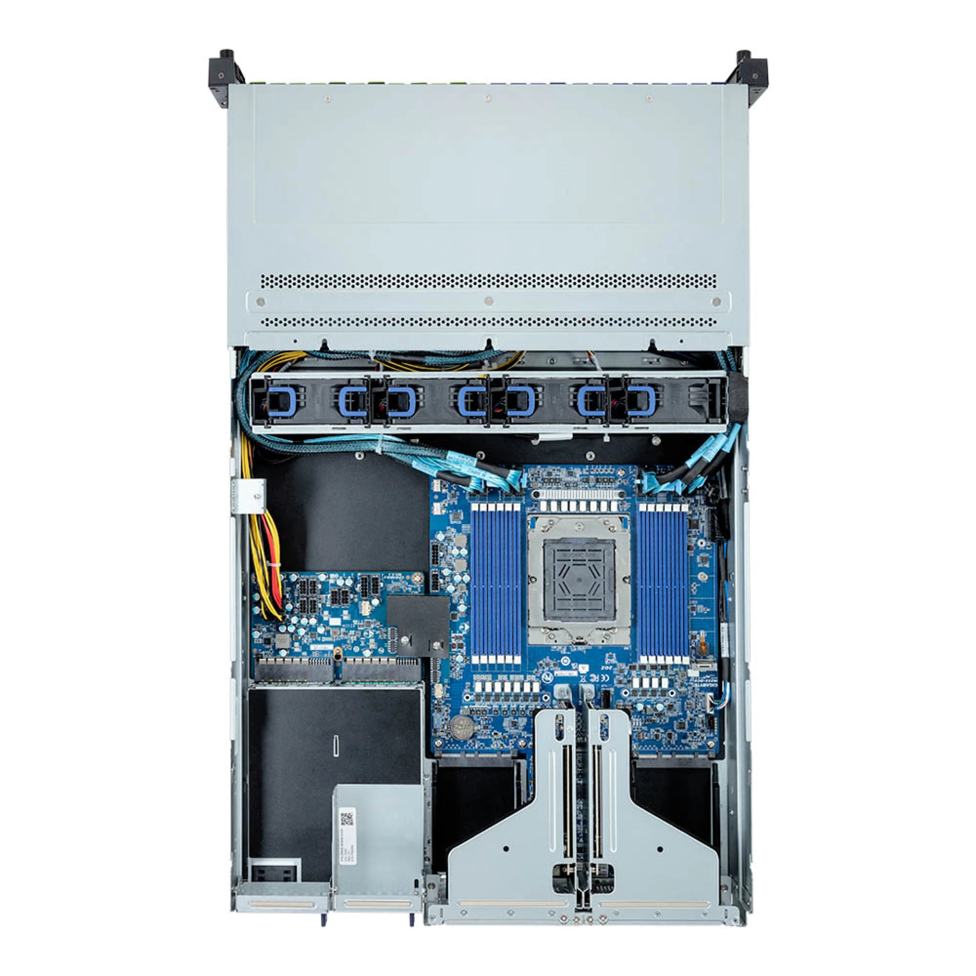 R263-Z32-AAV1 Gigabyte top view Gigabyte R263-Z32-AAV1 top view
