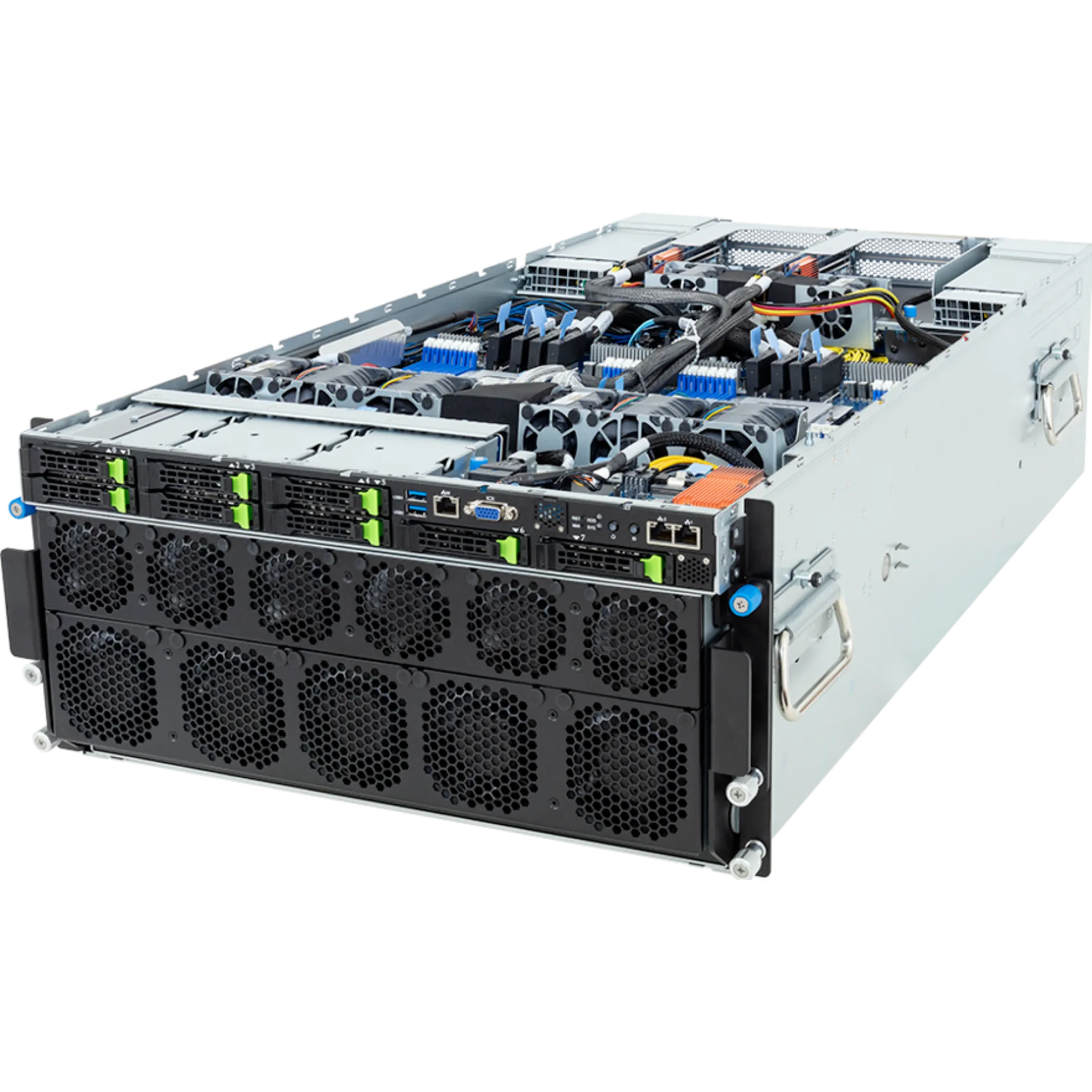 G593-ZD1-AAX1 | Gigabyte Dual EPYC 9004 EPYC 9005 5U Rack Server G593-ZD1-AAX1 | Gigabyte Dual EPYC 9004 EPYC 9005 5U Rack Server