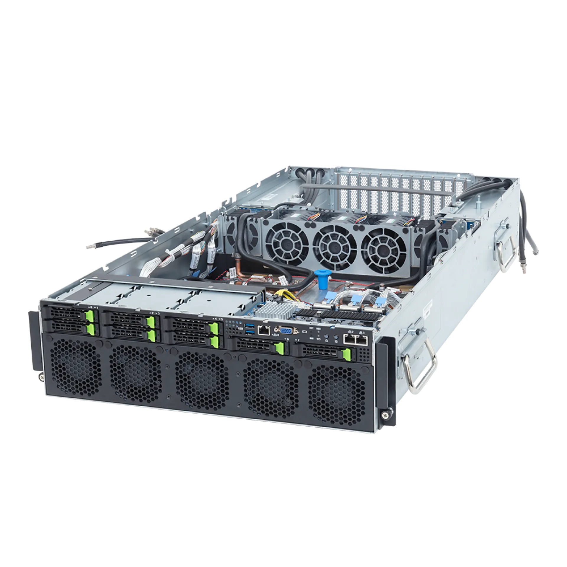 Gigabyte G383-R80-LAP1 angle view