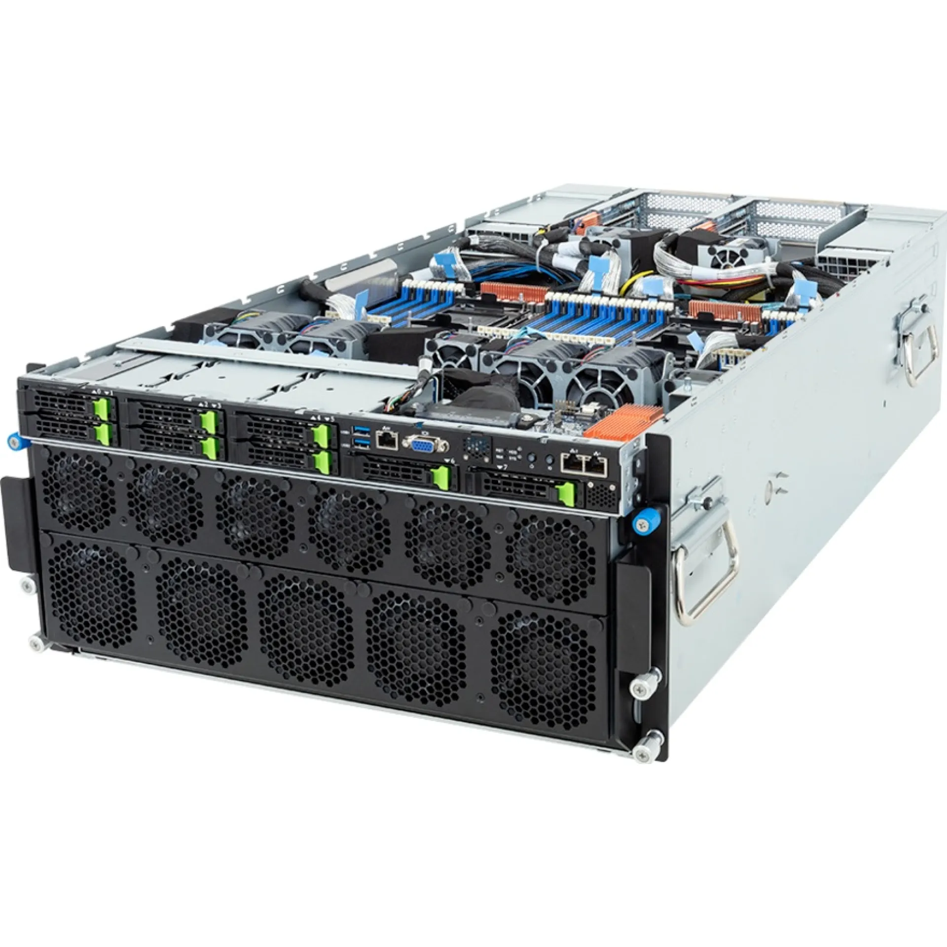 Gigabyte G593-SD1-AAX3 angle view