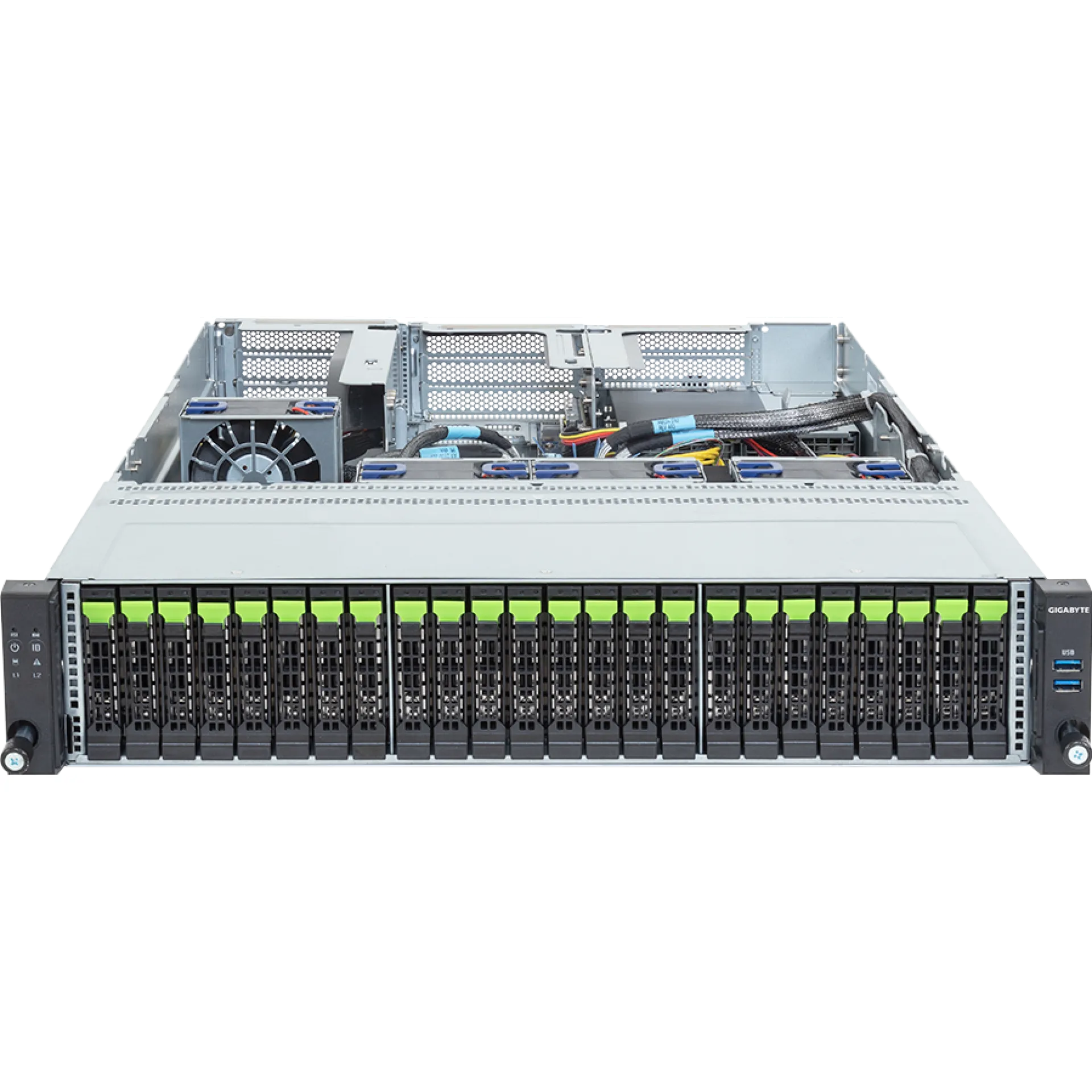 Gigabyte R263-ZG2-AAJ3 front view 