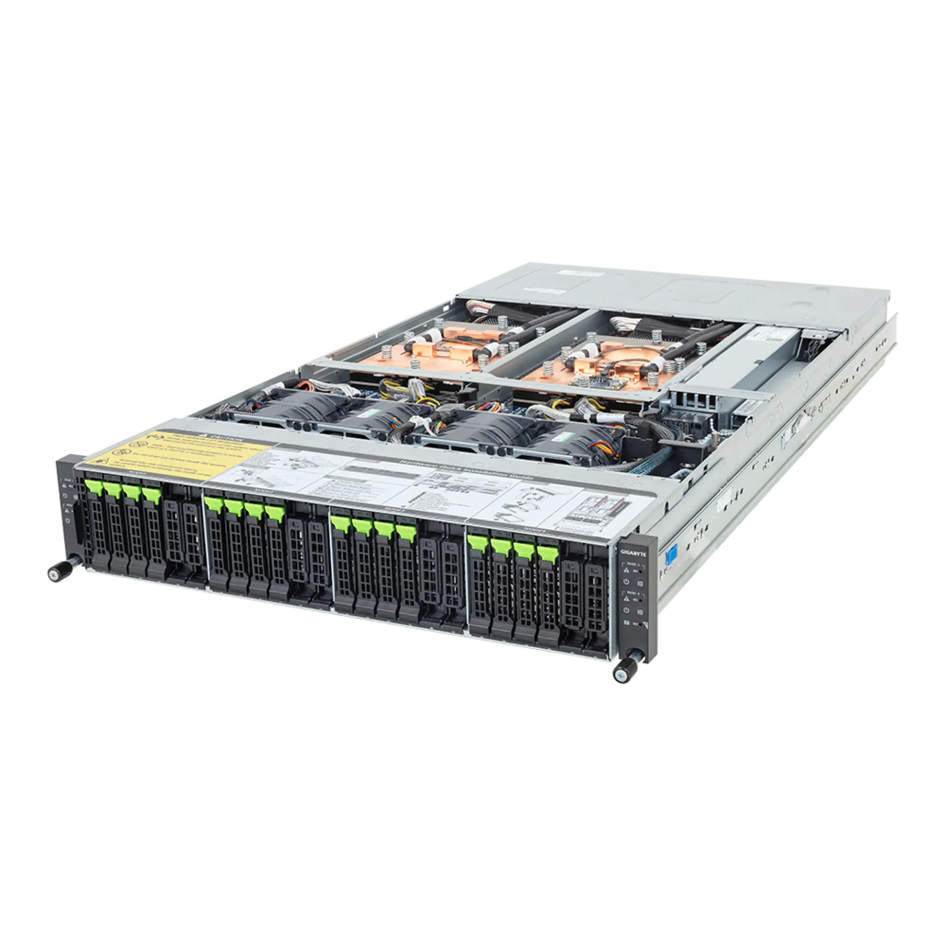 H263-V11-LAW1 Gigabyte angle view Gigabyte H263-V11-LAW1 angle view