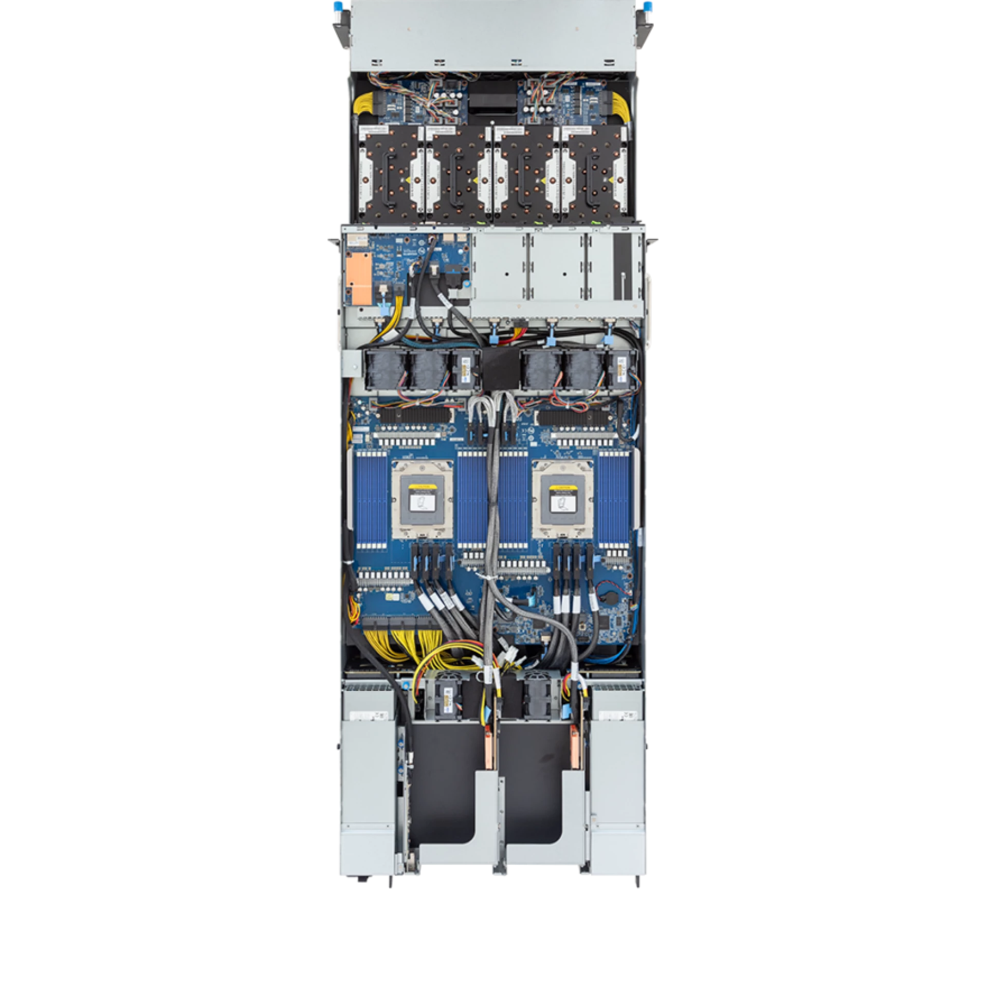 Gigabyte G593-ZX1-AAX1 top view