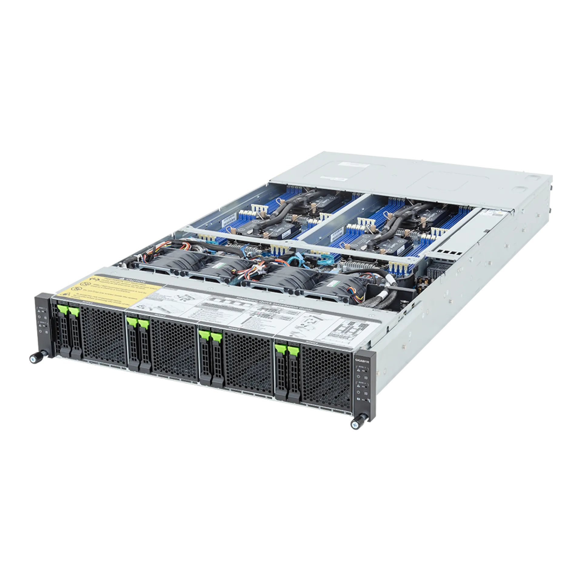 H274-S61-LAW1 | Gigabyte Dual Xeon 6700 w/ E-cores Xeon 6700 w/ P-cores Xeon 6900 w/ P-cores 2U Rack Server H274-S61-LAW1 | Gigabyte Dual Xeon 6700 w/ E-cores Xeon 6700 w/ P-cores Xeon 6900 w/ P-cores 2U Rack Server