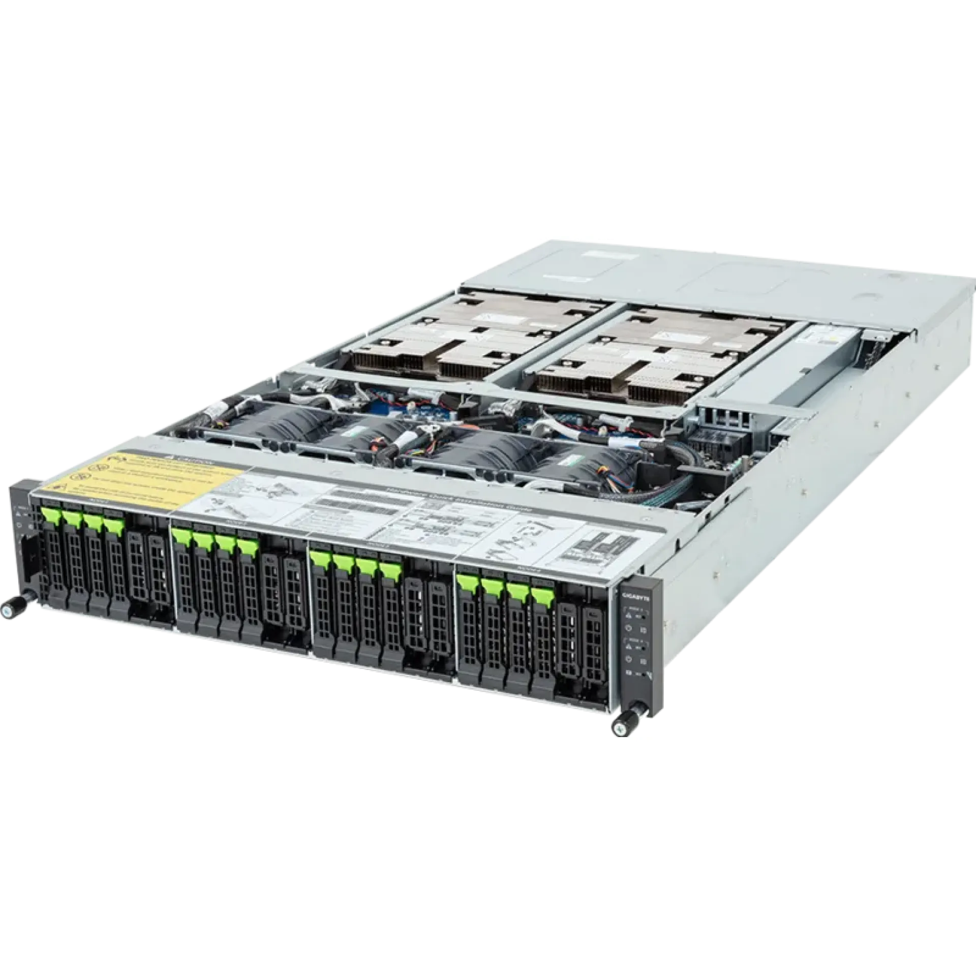 Gigabyte H263-V60-AAW1 angle view 