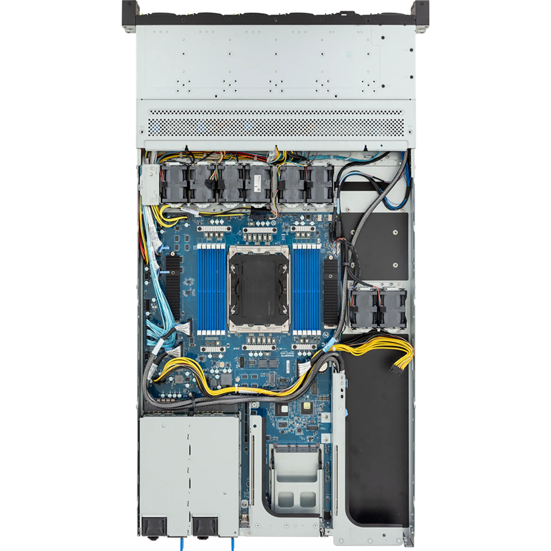 R164-AG2-AAJ1 Gigabyte top view Gigabyte R164-AG2-AAJ1 top view