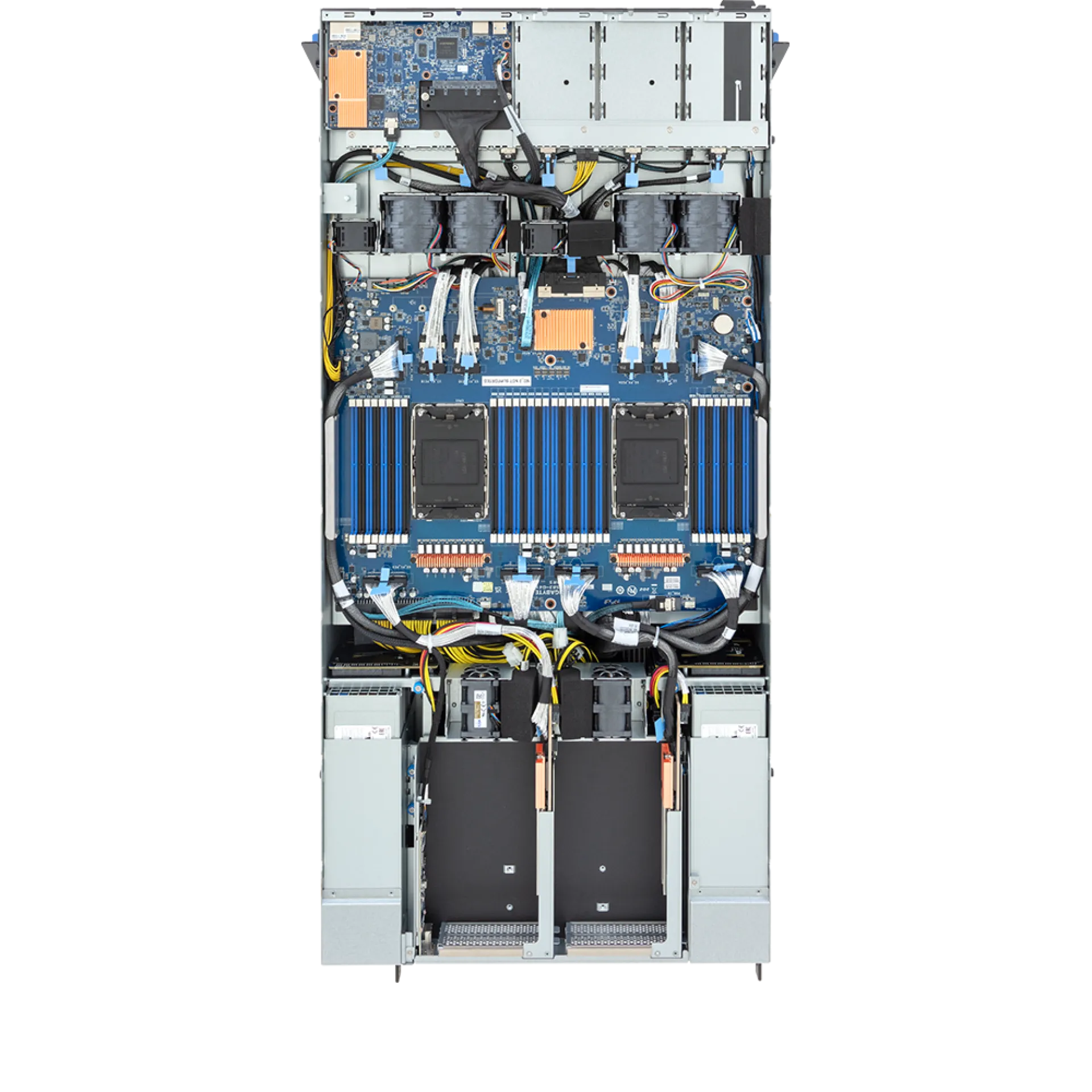 G593-SD1-AAX3 Gigabyte top view Gigabyte G593-SD1-AAX3 top view