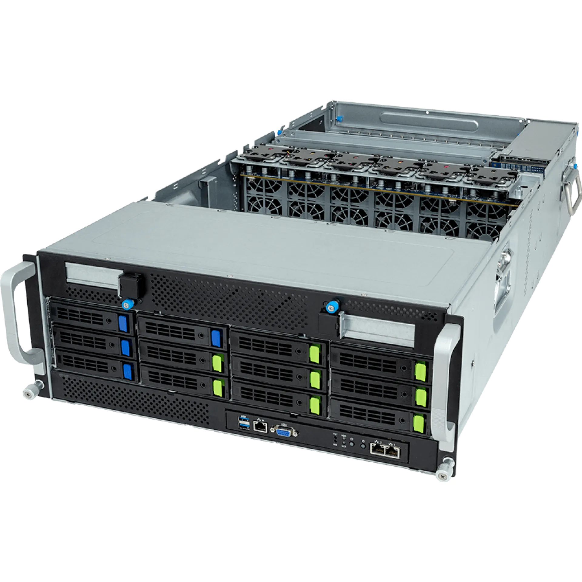 G493-SB0-AAP1 Gigabyte angle view Gigabyte G493-SB0-AAP1 angle view