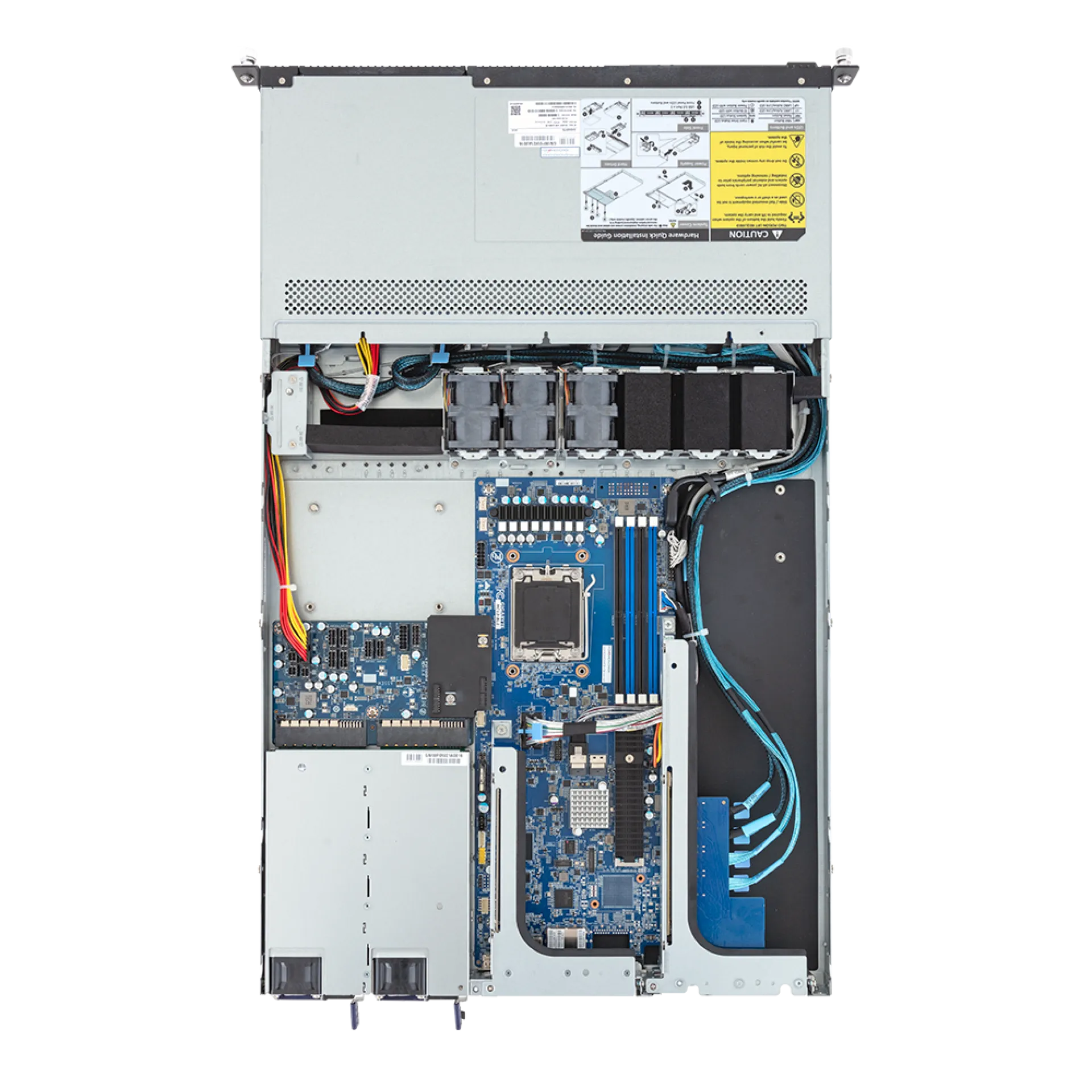 Gigabyte R133-C10-AAG2 top view