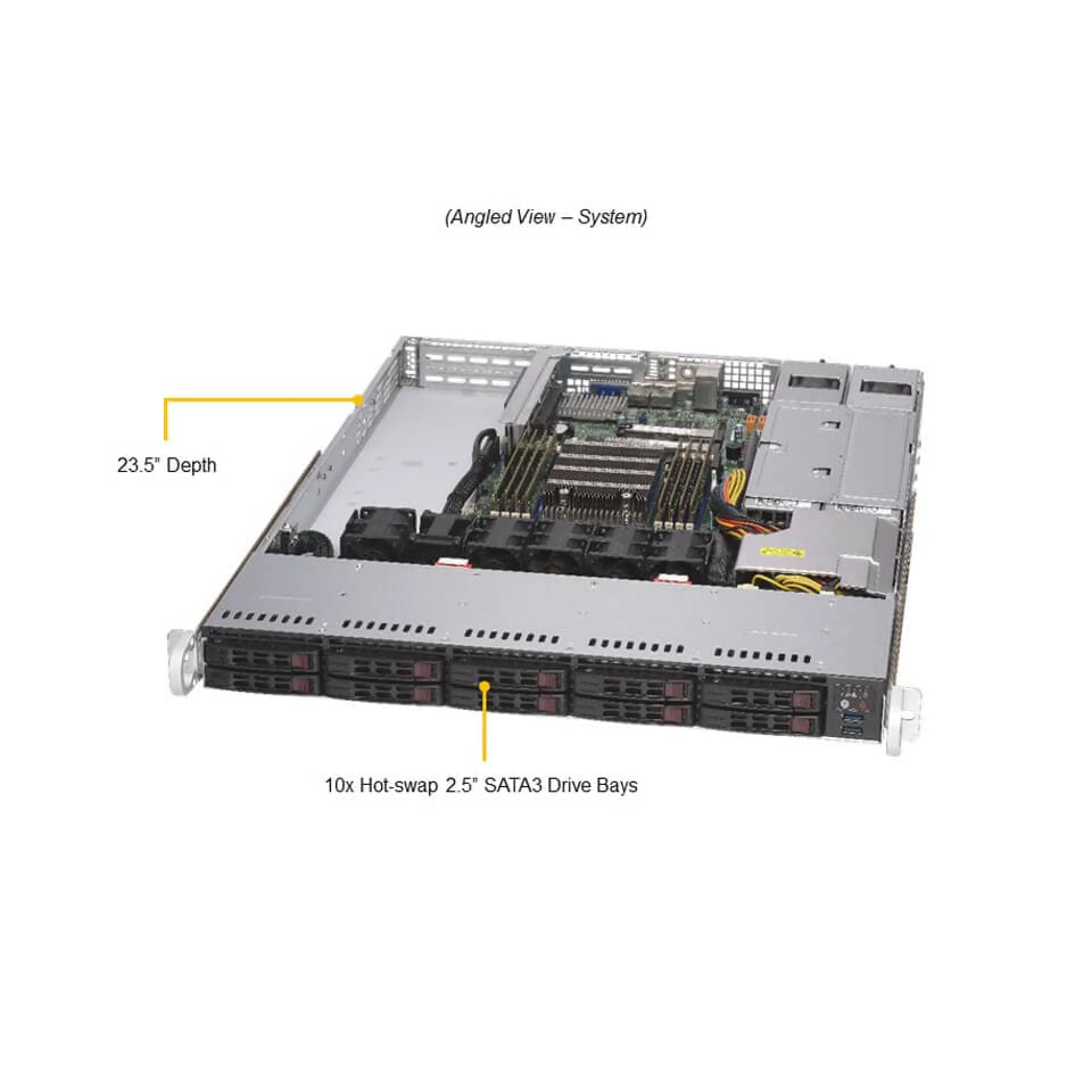 Supermicro AS-1114S-WTRT-EU angle view
