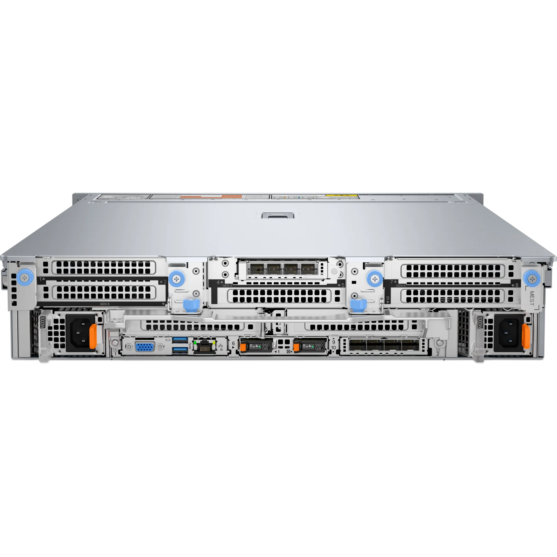 Dell 210-BNWX rear view 