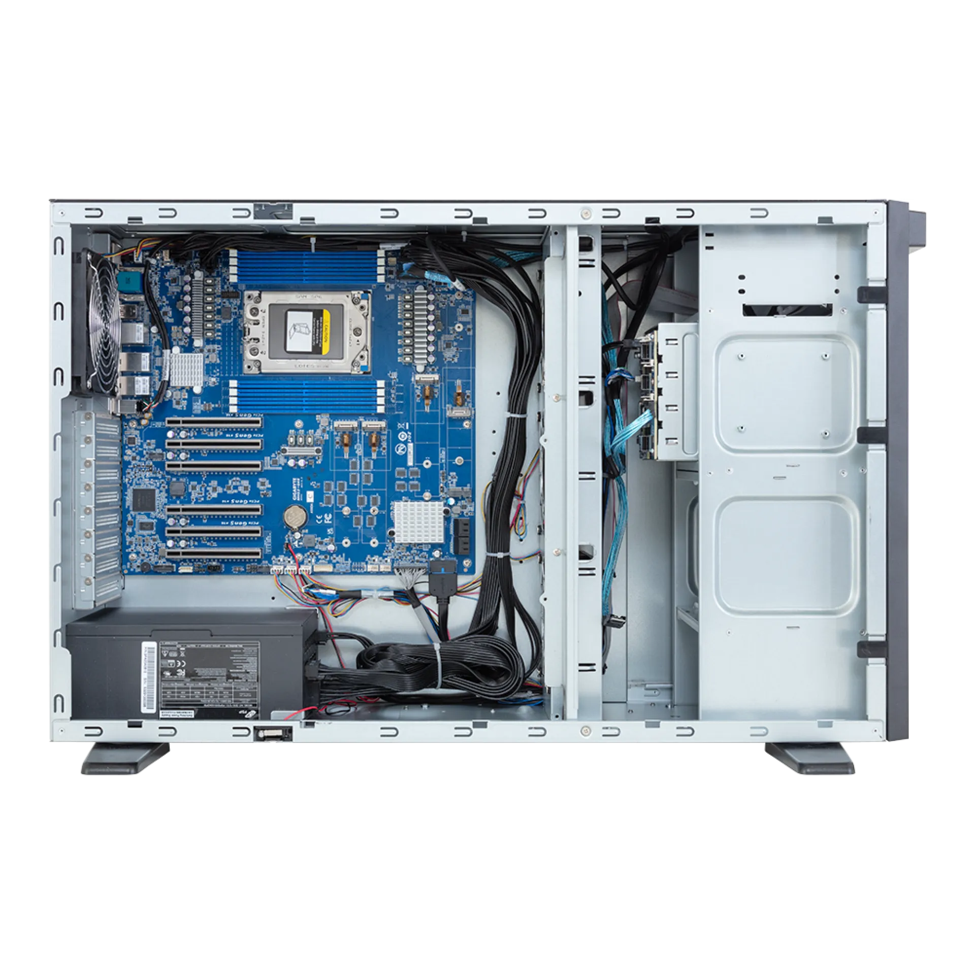 W773-H5D-AA01 Gigabyte top view Gigabyte W773-H5D-AA01 top view