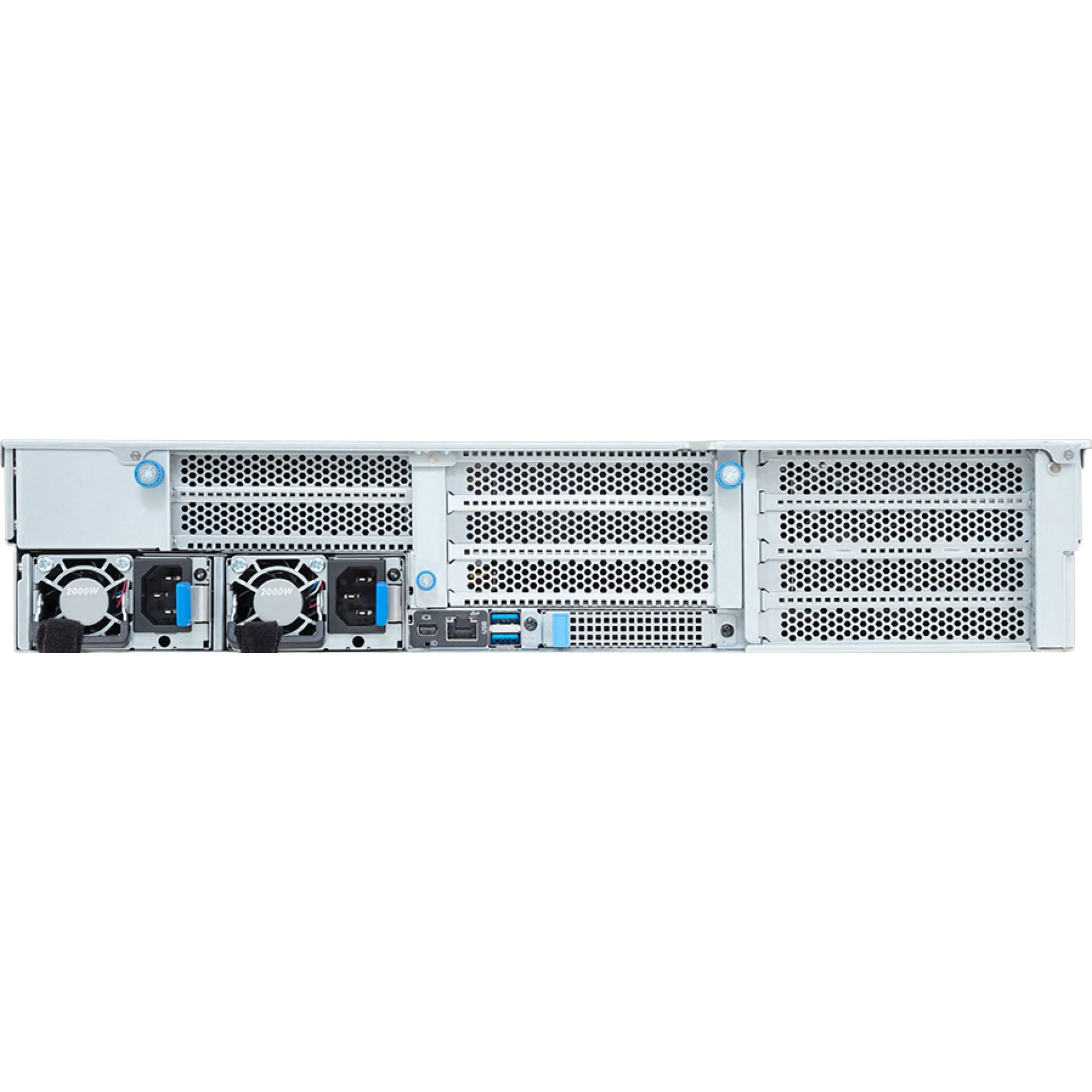 R264-SG5-AAJ1 Gigabyte rear view Gigabyte R264-SG5-AAJ1 rear view