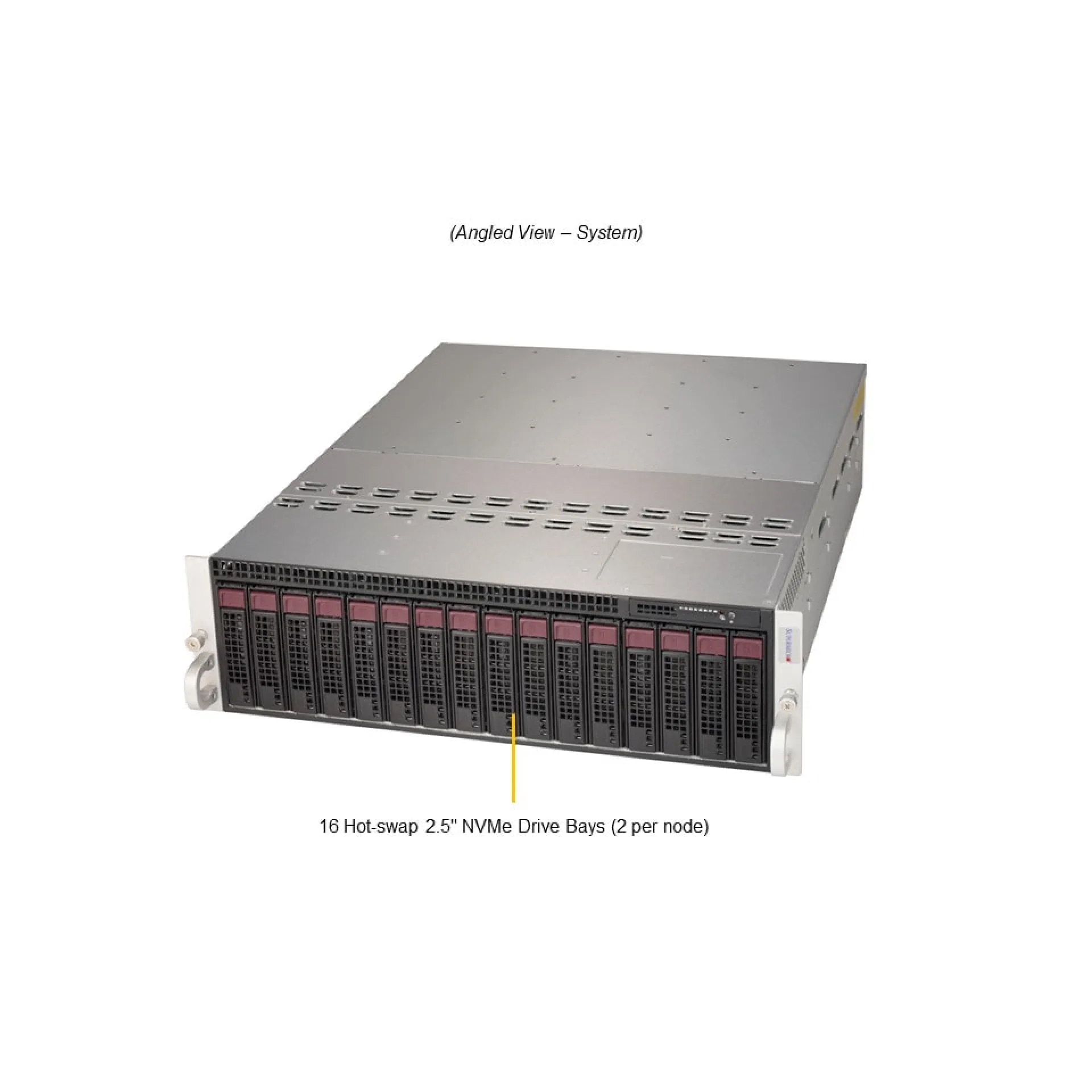 AS-3015MR-H8TNR Supermicro angle view Supermicro AS-3015MR-H8TNR angle view