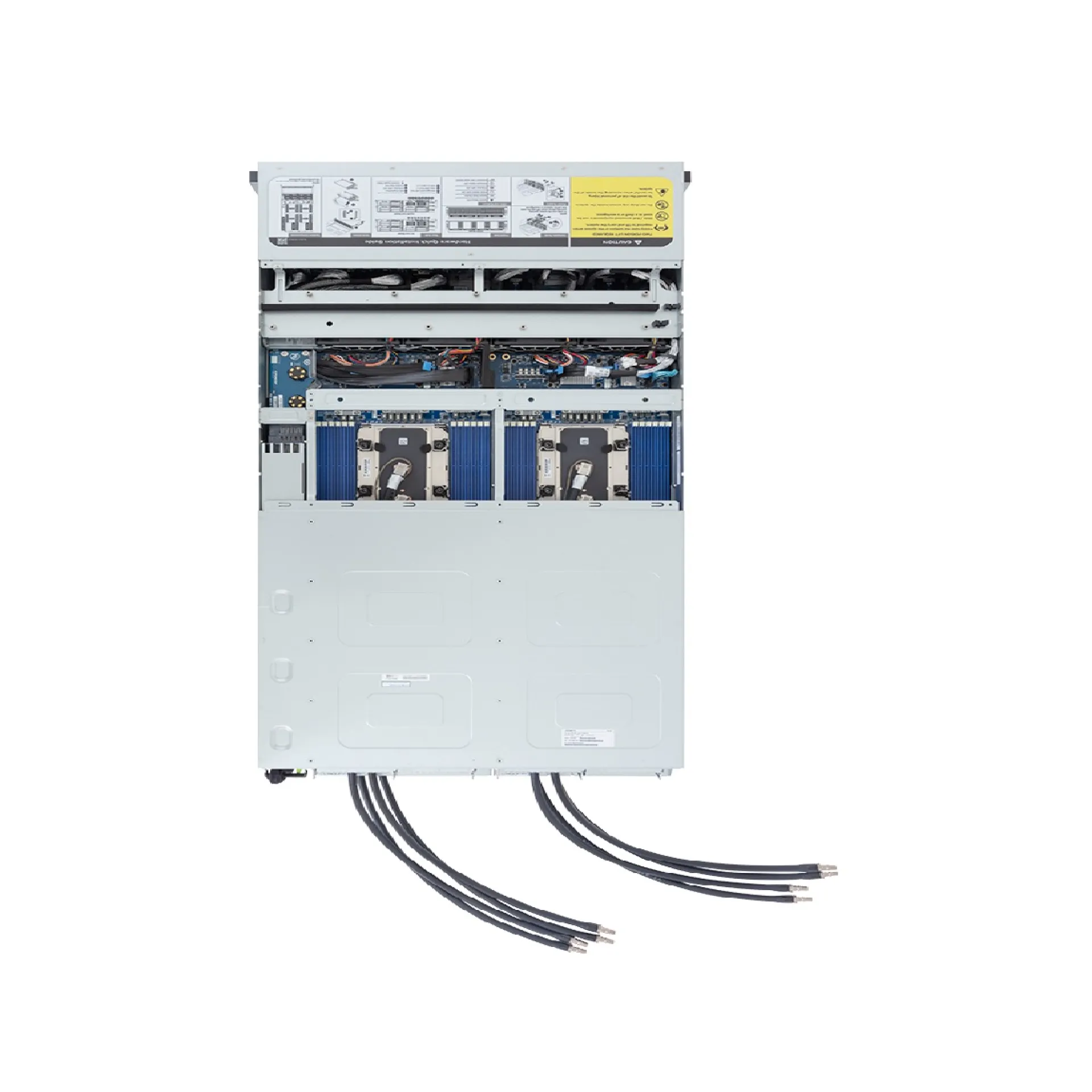 H374-A81-LAW1 Gigabyte top view Gigabyte H374-A81-LAW1 top view