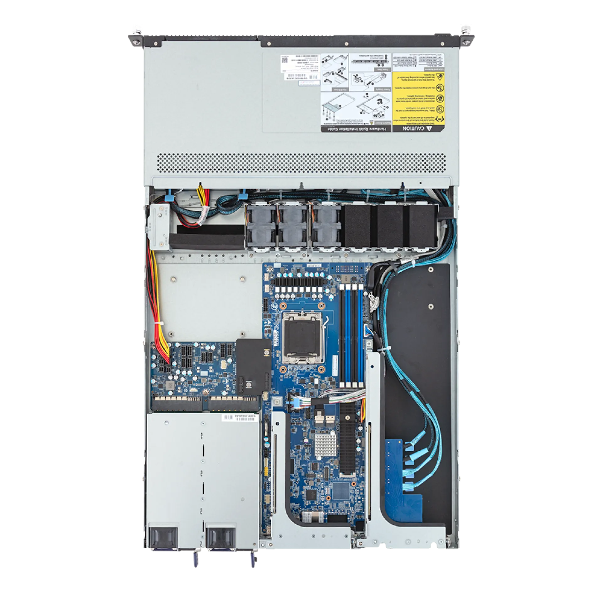 Gigabyte R133-C10-AAA2 top view