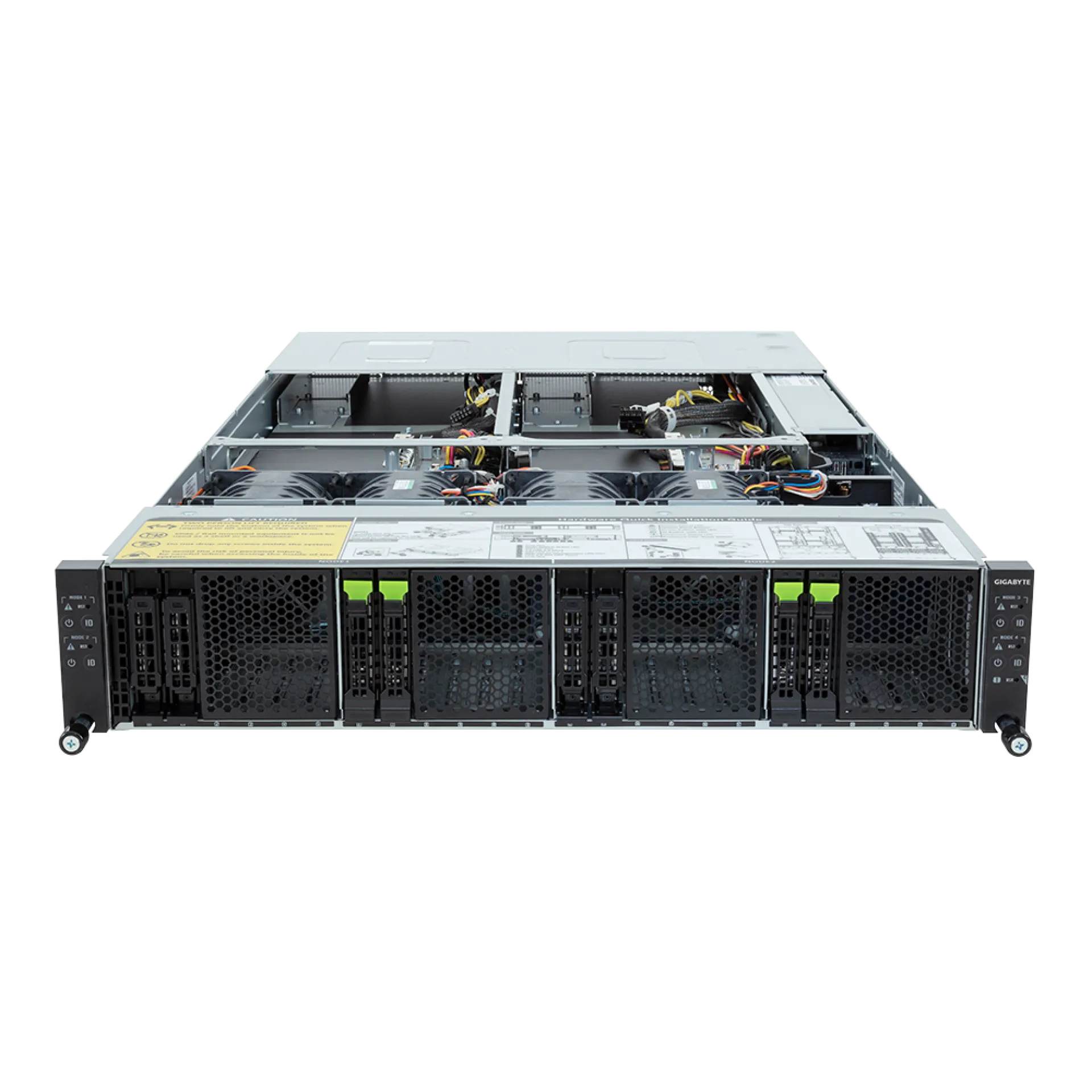 Gigabyte H233-Z80-AAW1 front view 