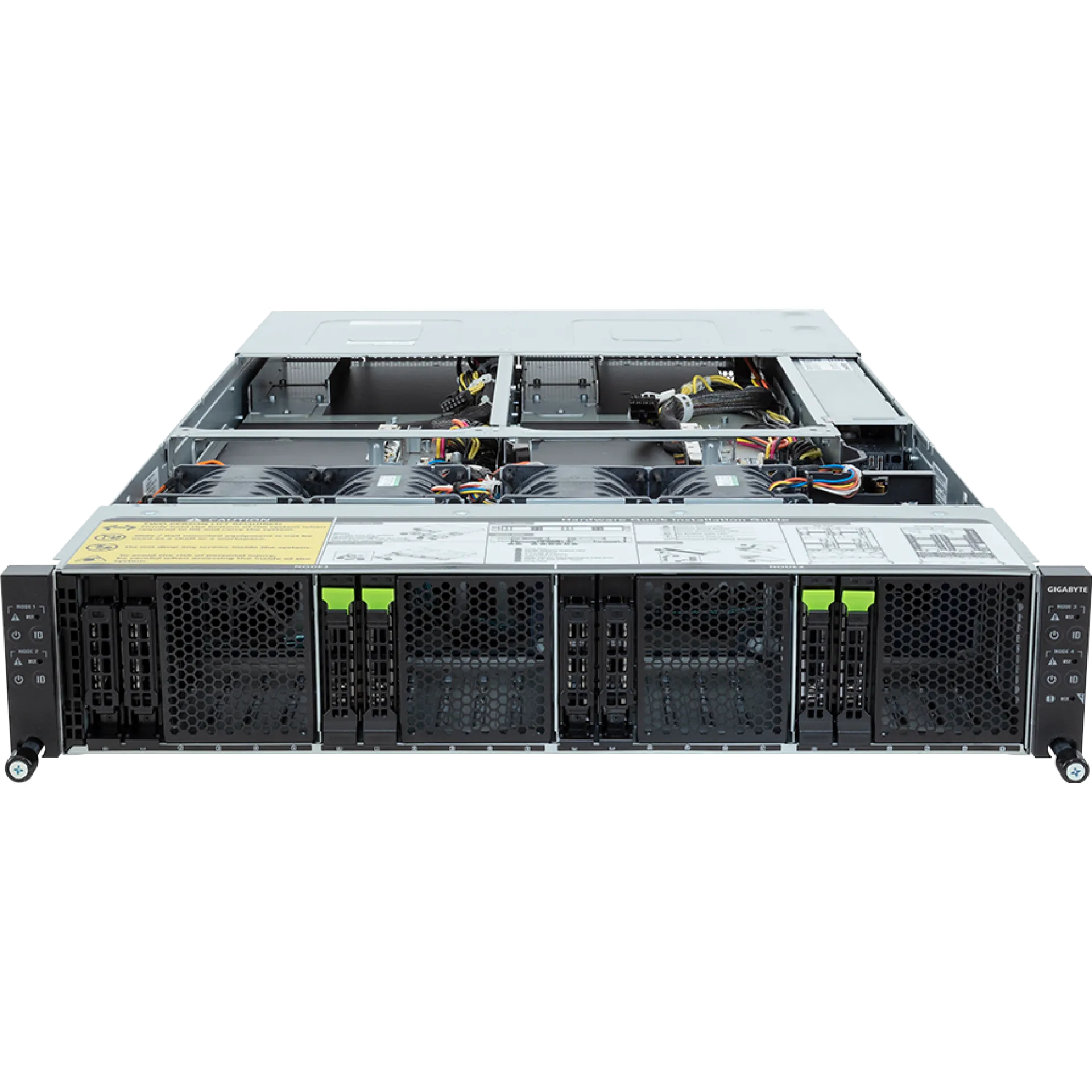 Gigabyte H233-Z80-AAN1 front view 