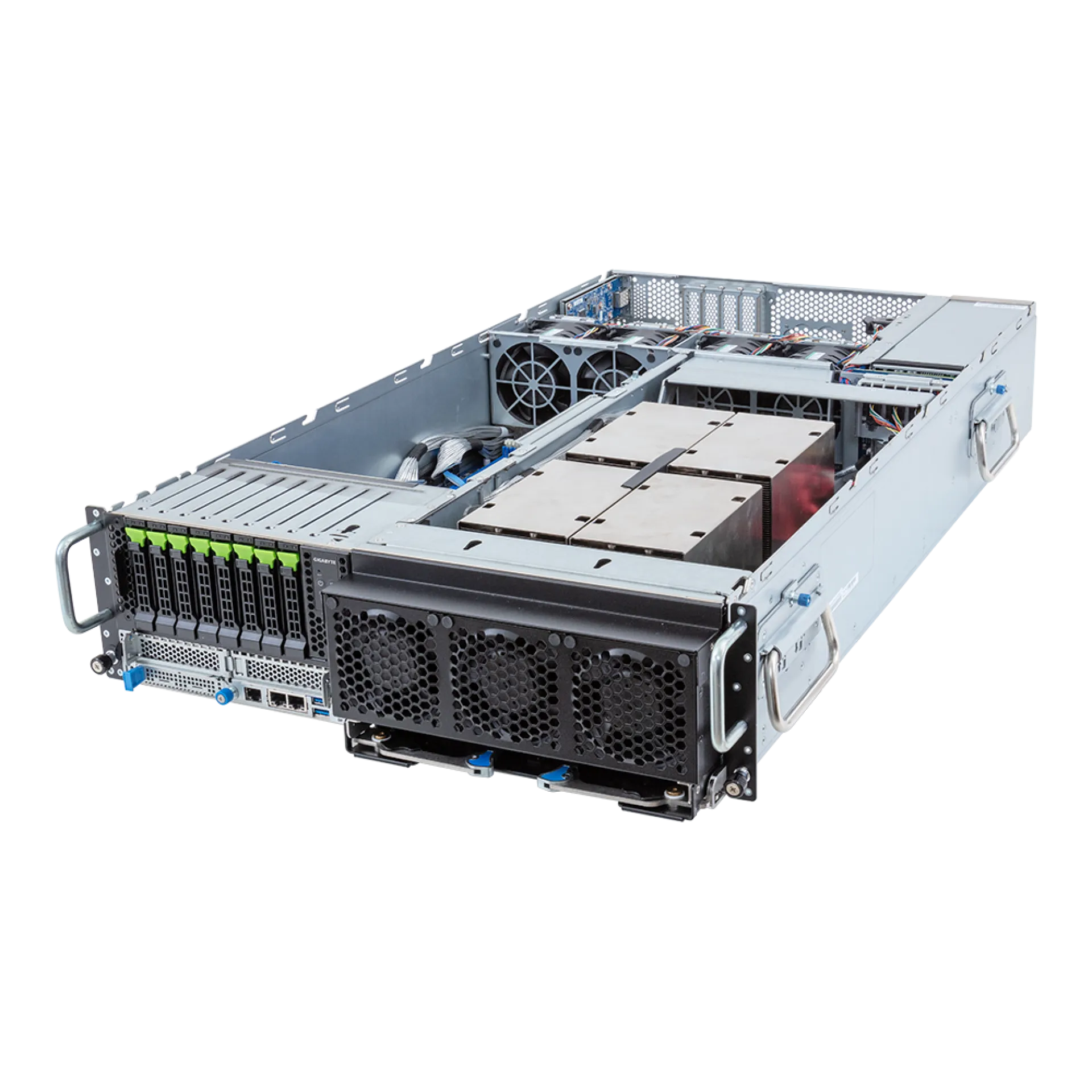 G363-SR0-AAX4 Gigabyte angle view Gigabyte G363-SR0-AAX4 angle view