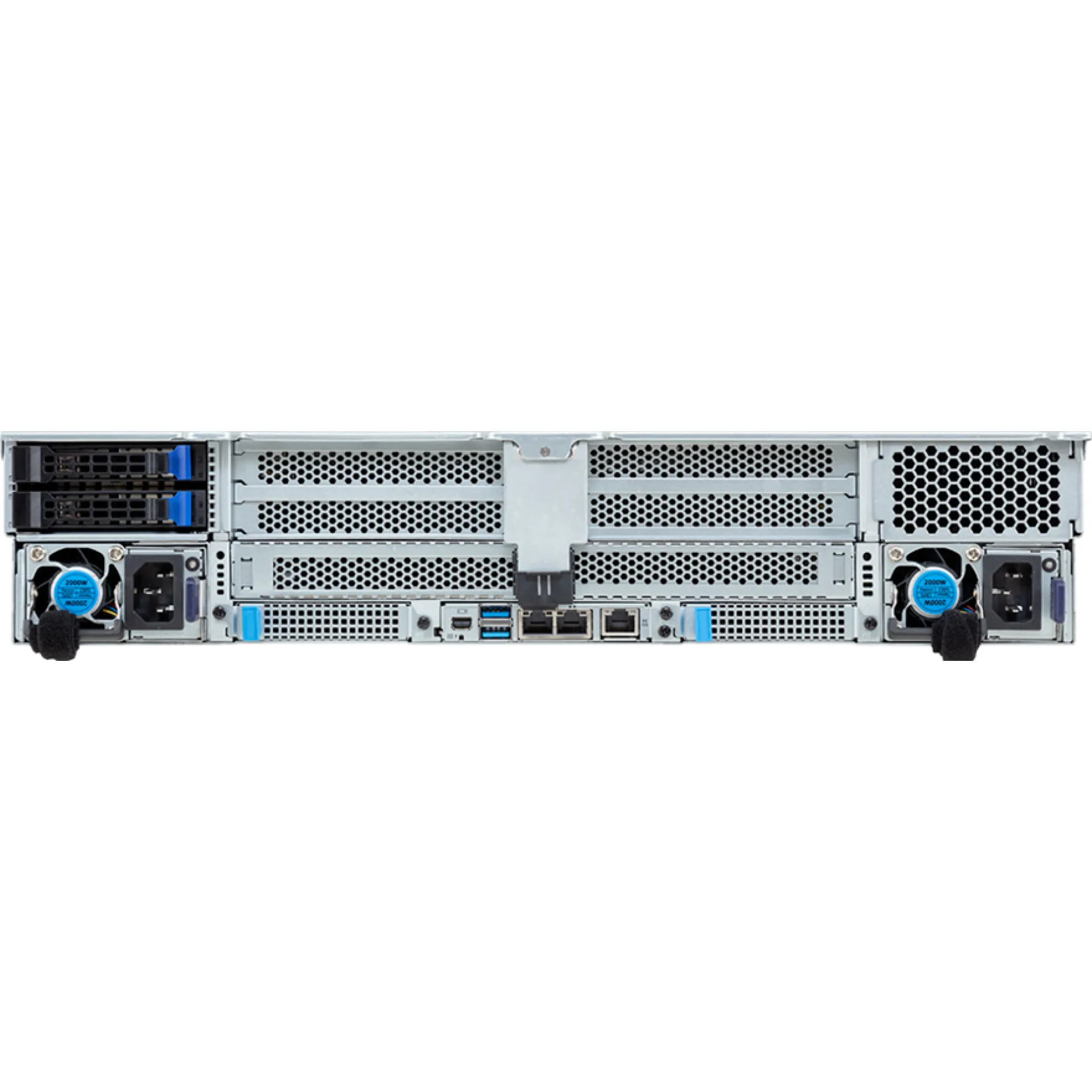 R284-S91-AAJ1 Gigabyte rear view Gigabyte R284-S91-AAJ1 rear view
