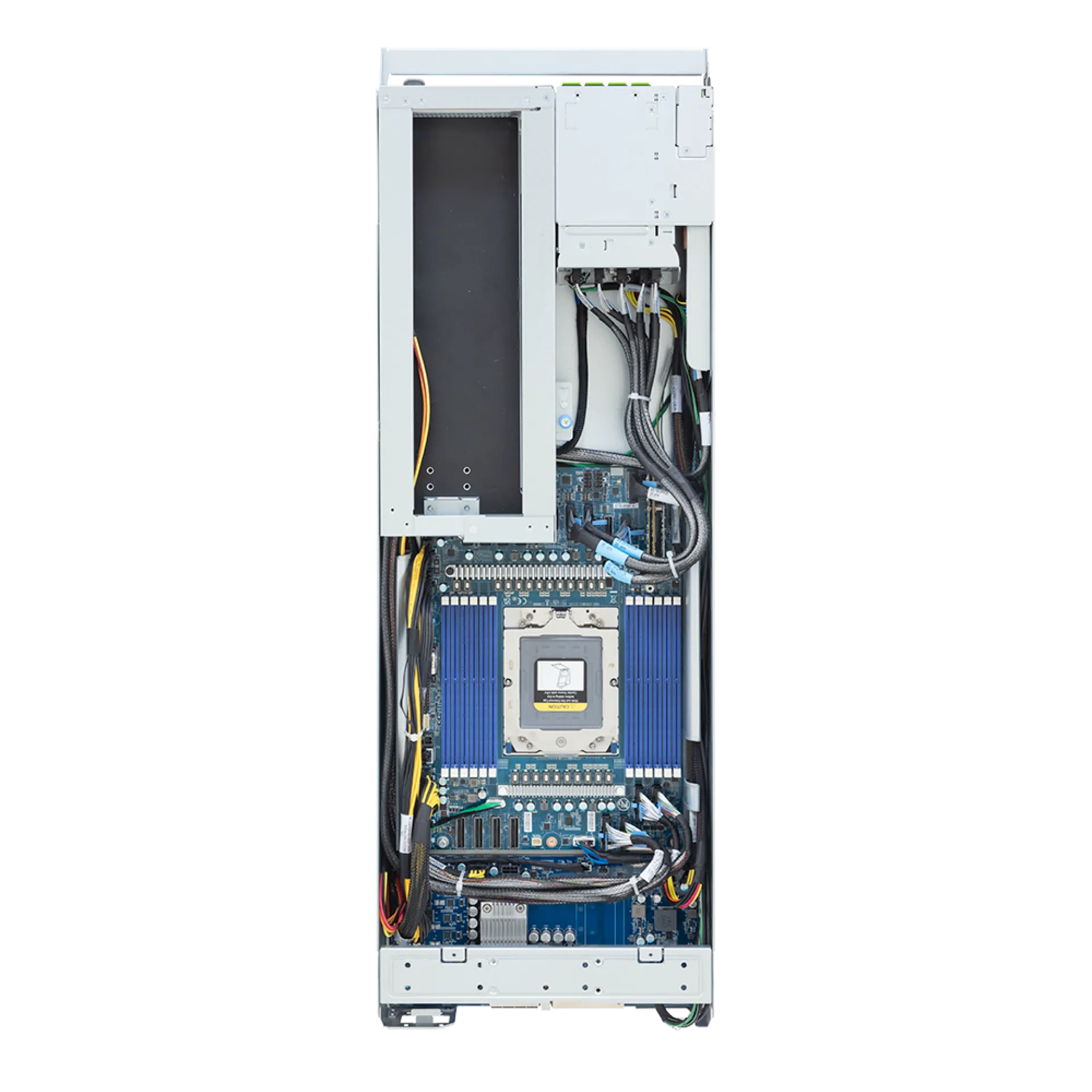 Gigabyte TO25-ZU4-AA01 rear view