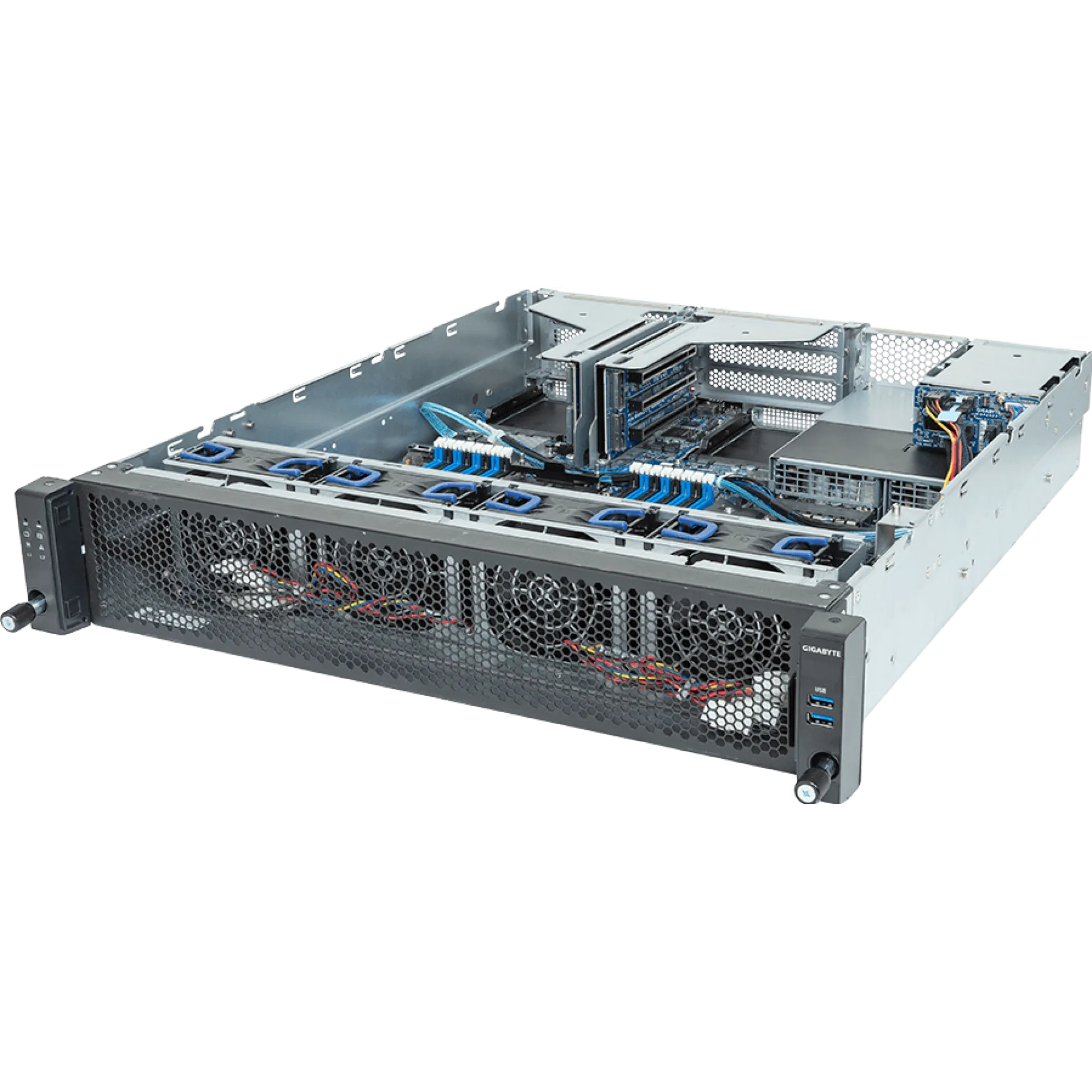Gigabyte E263-S30-AAD1 angle view 