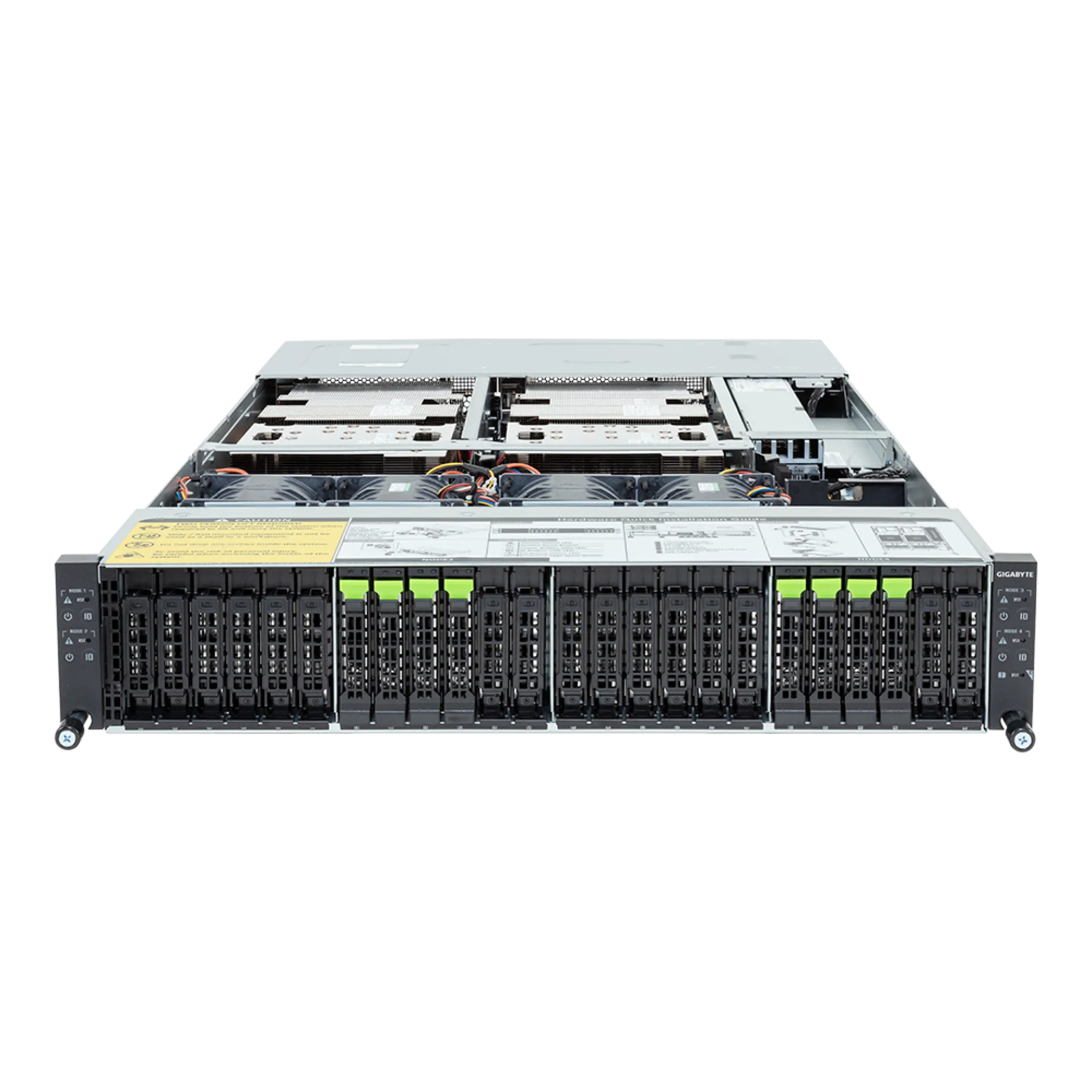 H223-V10-AAW1 Gigabyte front view Gigabyte H223-V10-AAW1 front view