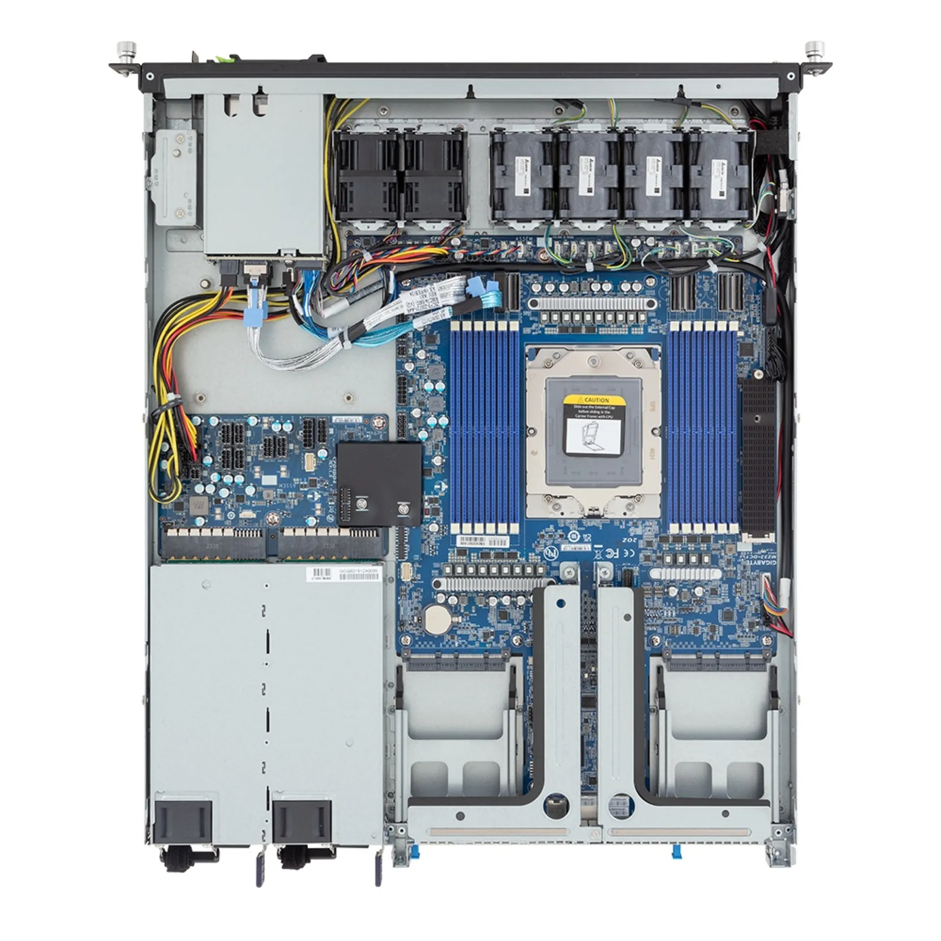 Gigabyte E163-Z34-AAH1 top view