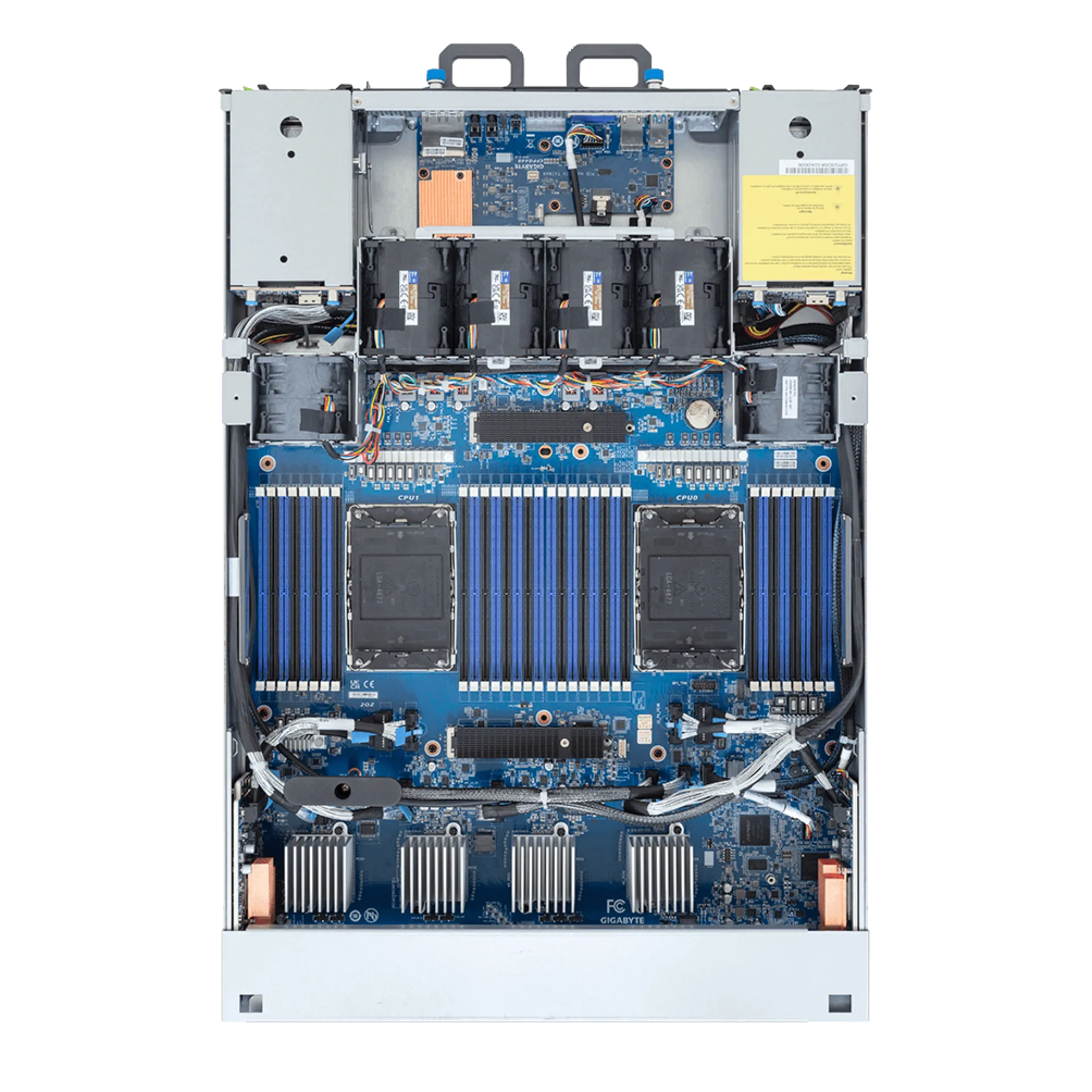 G894-SG1-AAX1 Gigabyte top view Gigabyte G894-SG1-AAX1 top view