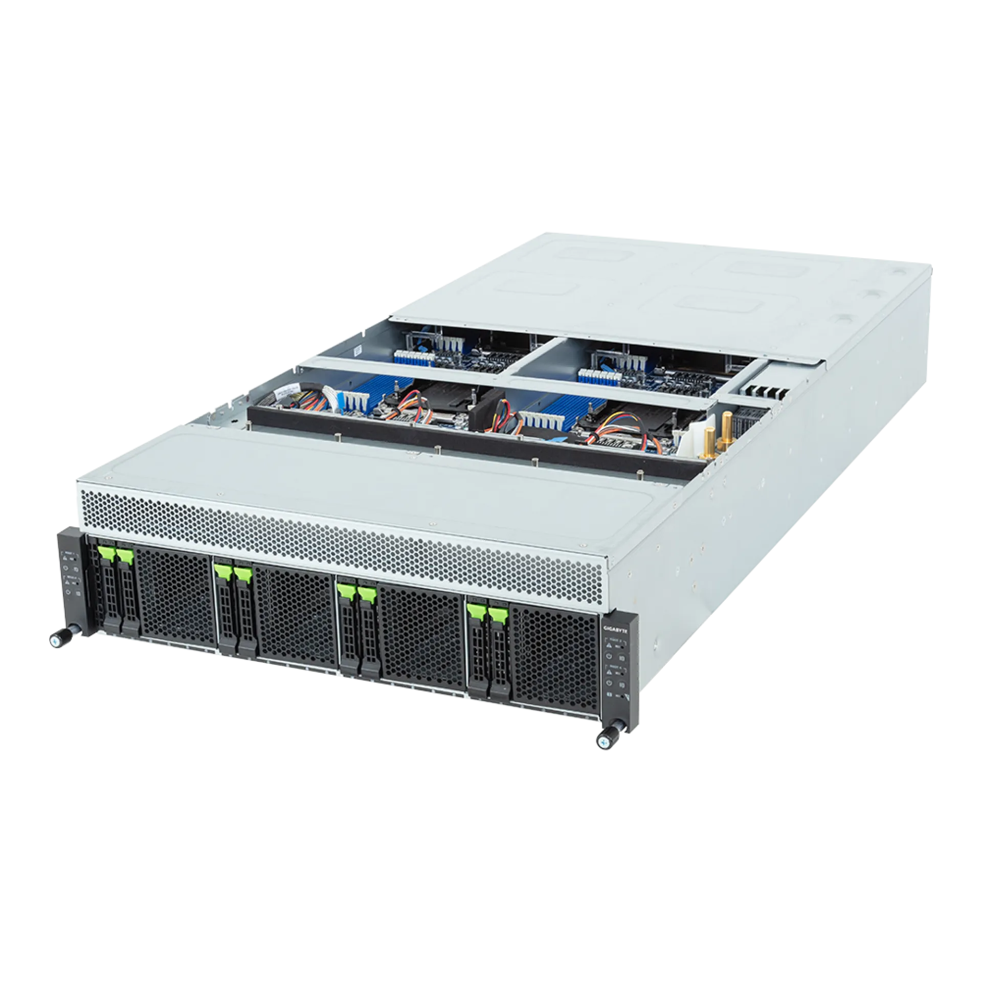 Gigabyte H374-A81-AAW1 angle view 