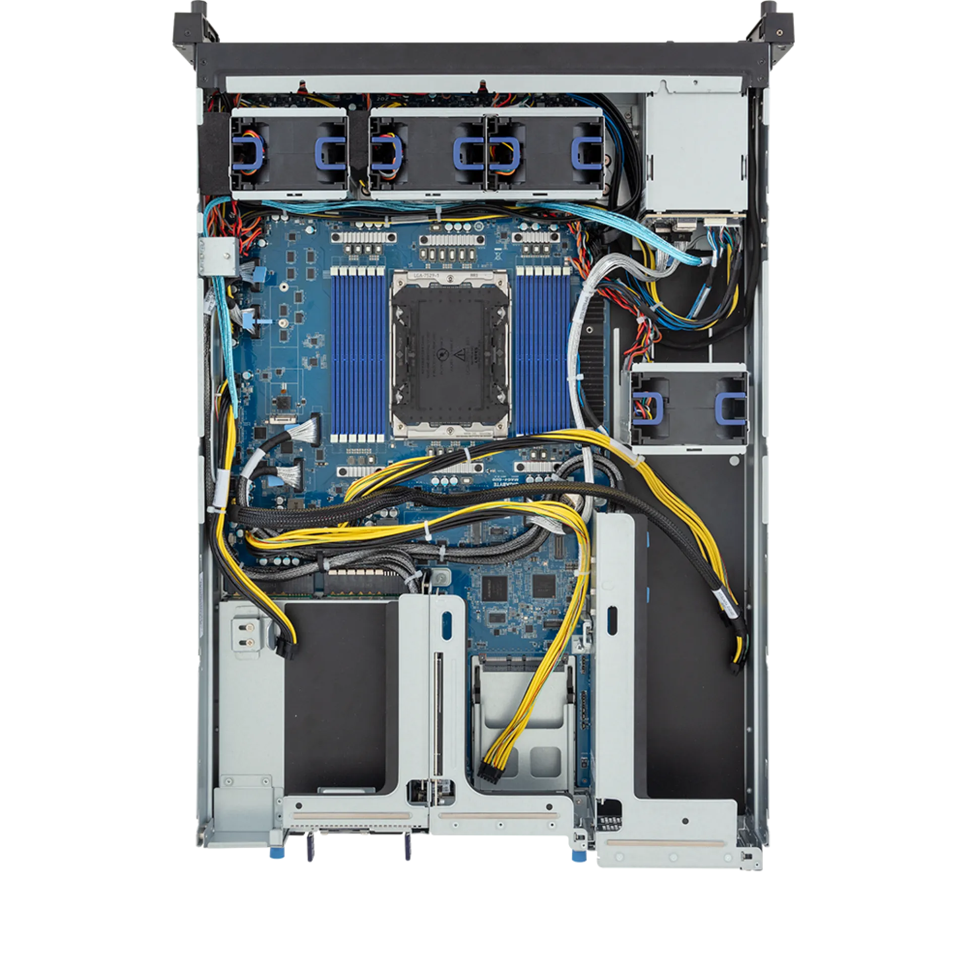 E264-AG0-AAS1 Gigabyte top view Gigabyte E264-AG0-AAS1 top view