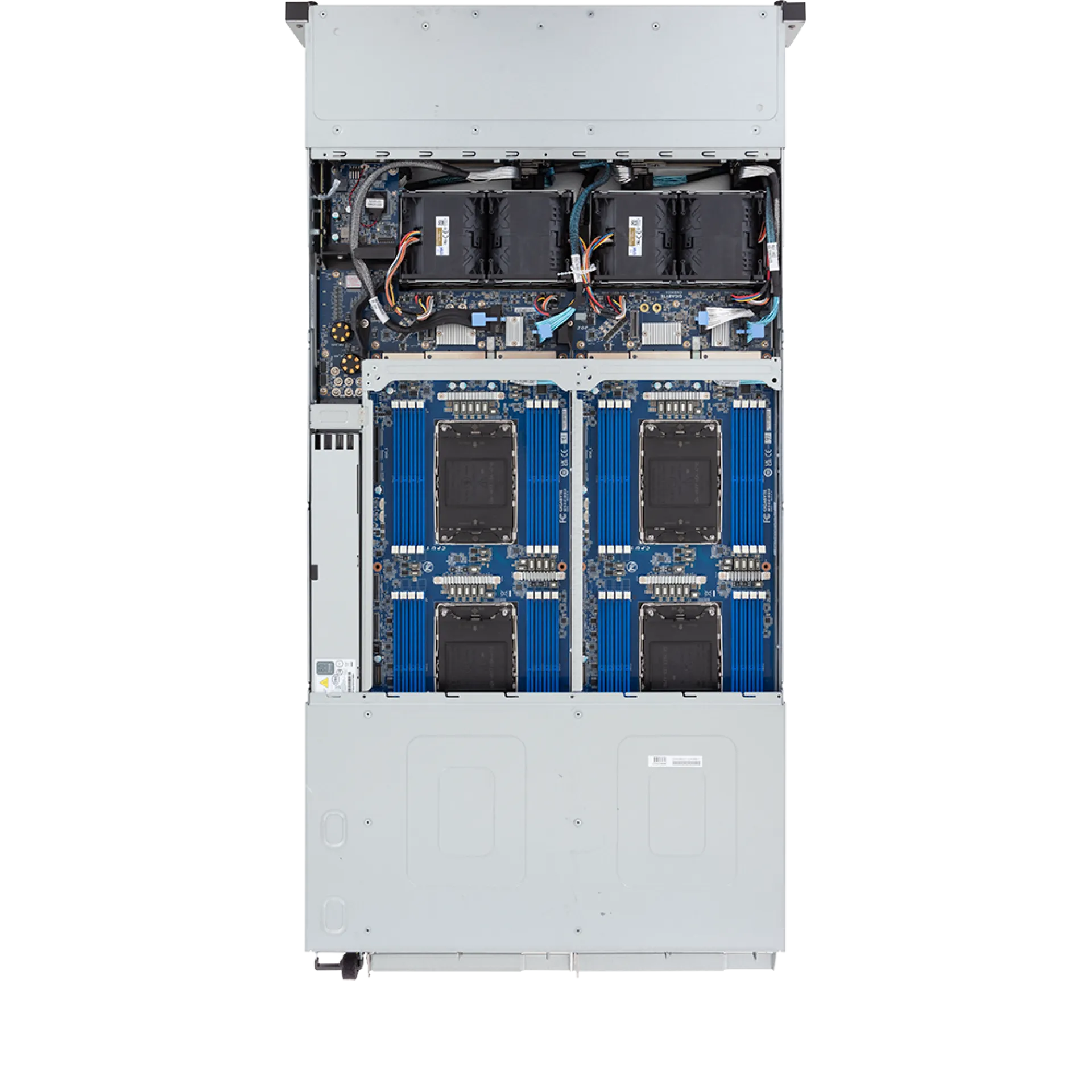 Gigabyte H274-S61-AAW1 top view 