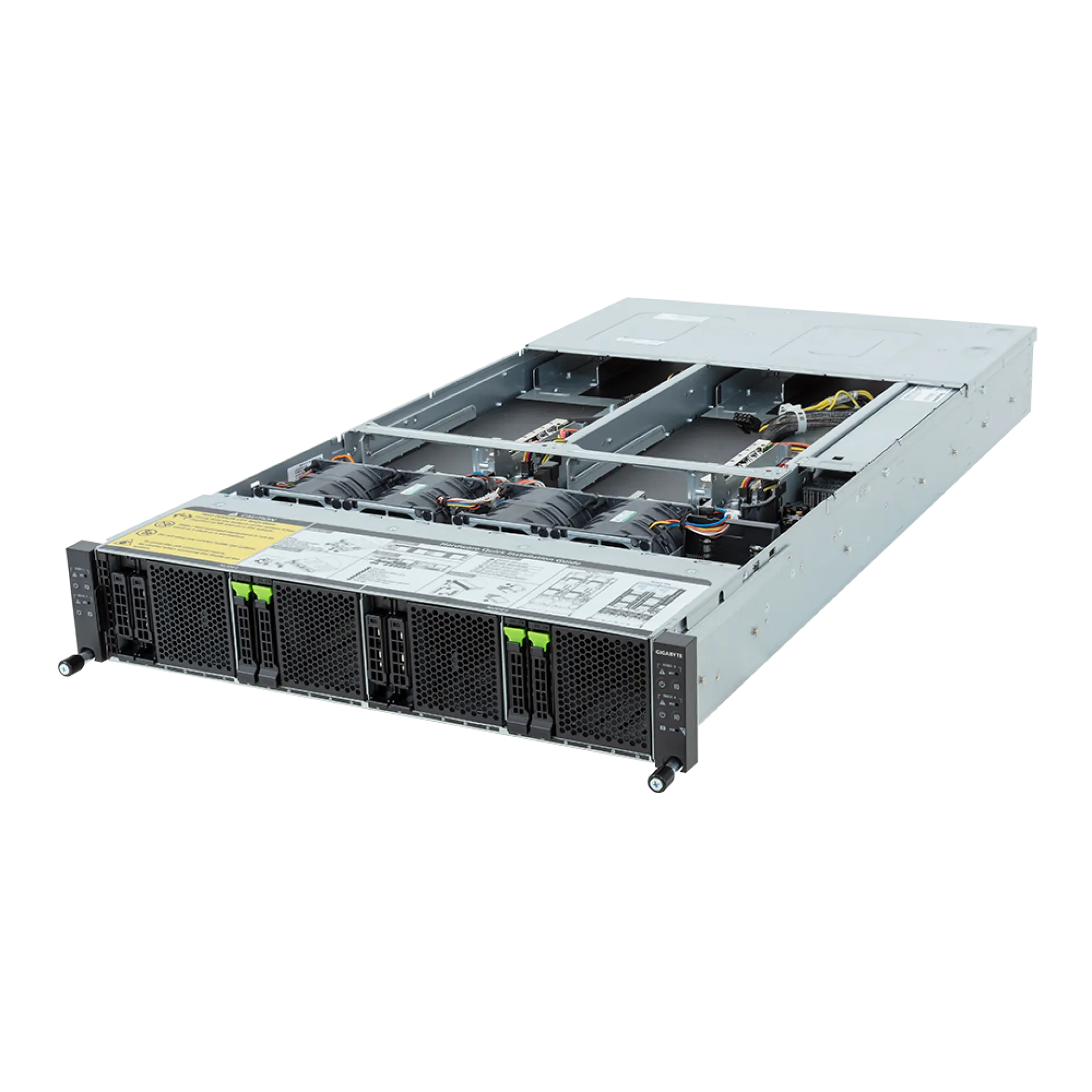 H233-Z80-AAW1 Gigabyte angle view Gigabyte H233-Z80-AAW1 angle view