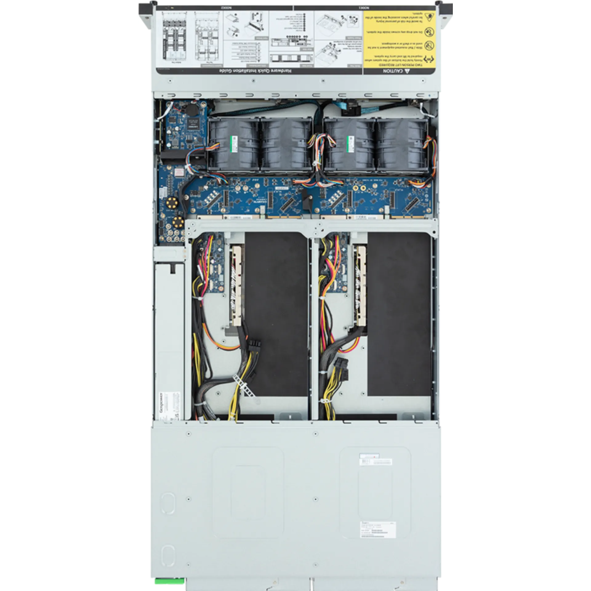 H233-Z80-AAN1 Gigabyte top view Gigabyte H233-Z80-AAN1 top view
