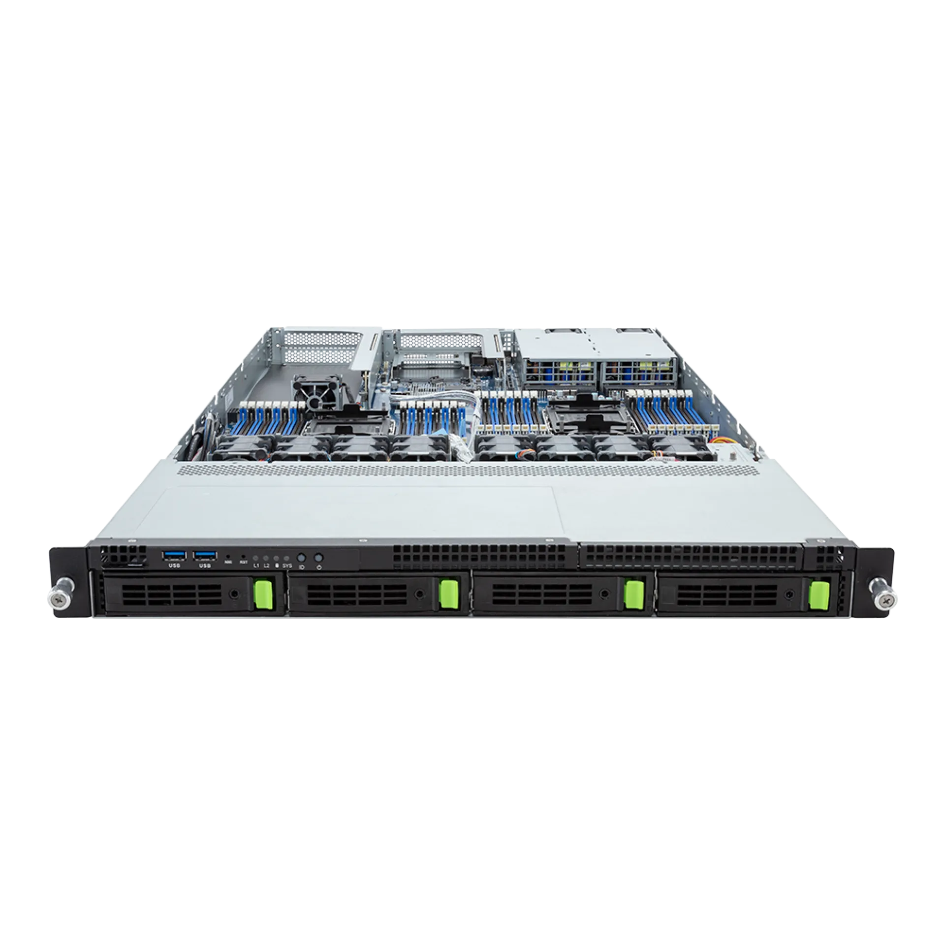 R183-SF0-AAJ1 Gigabyte front view Gigabyte R183-SF0-AAJ1 front view