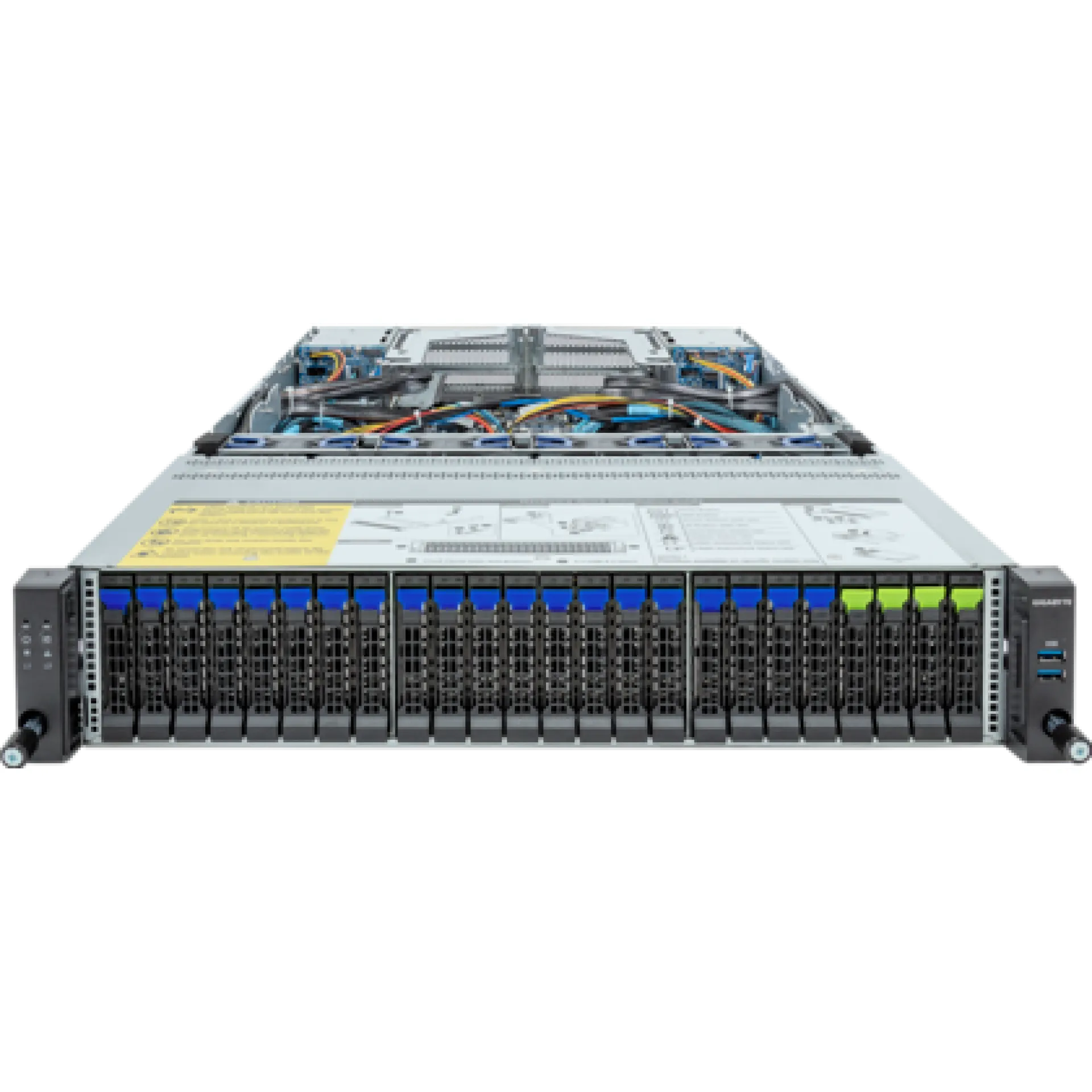 Gigabyte R283-Z92-AAE3 front view 