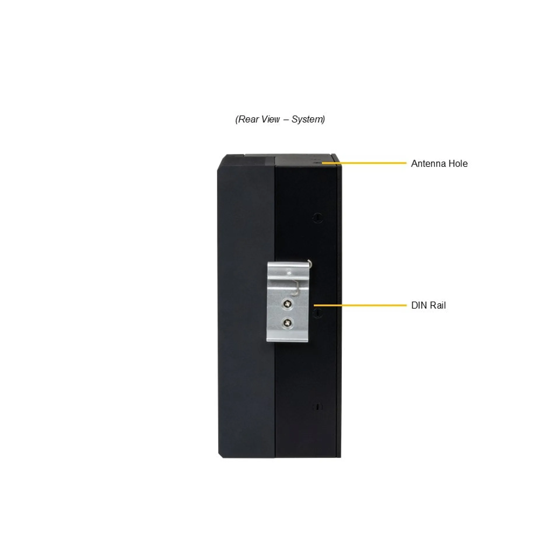 Supermicro ARS-E103-JONX-L rear view