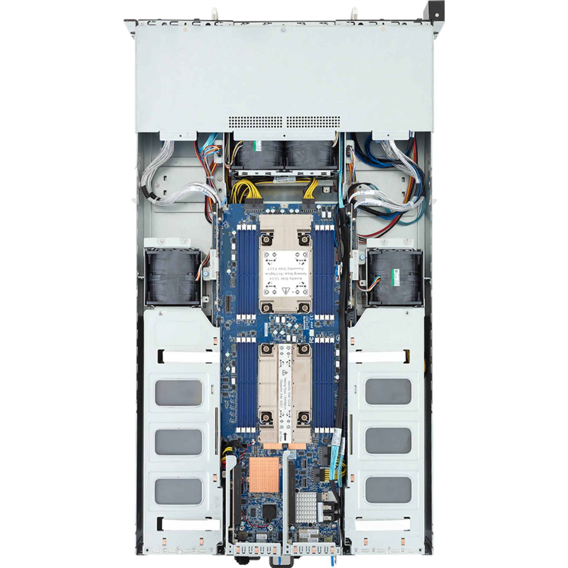 G293-S46-AAM1 Gigabyte top view Gigabyte G293-S46-AAM1 top view
